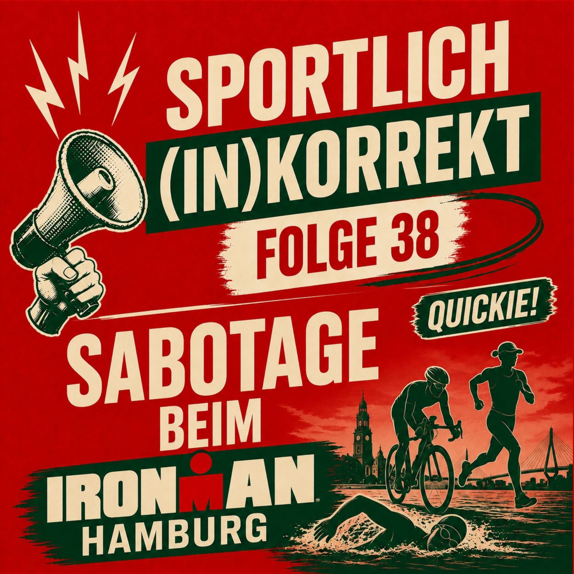 Folge 38 (Quickie) - SABOTAGE BEIM IRONMAN HAMBURG episode artwork