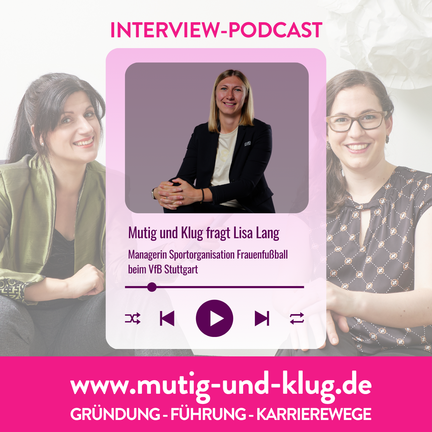 S07-E01 VfB Managerin Sportorganisation Frauenfußball Lisa Lang