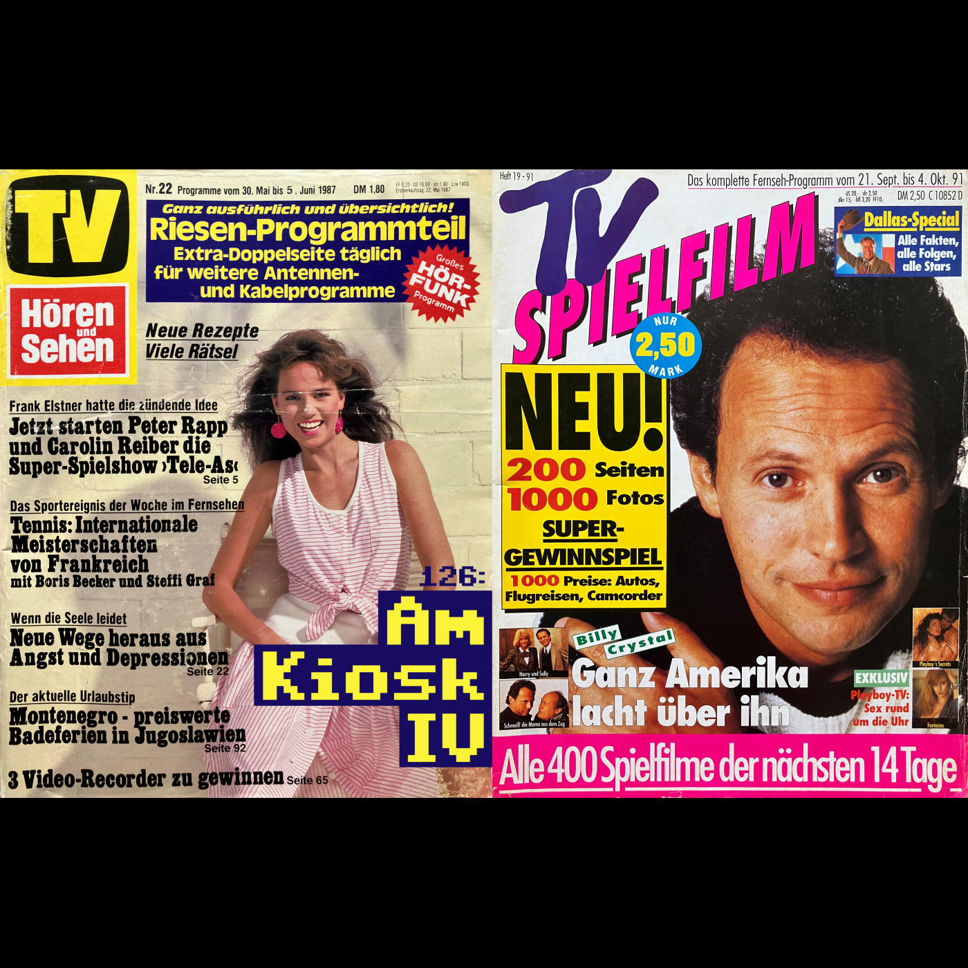 126: Am Kiosk IV – TV Hören und Sehen/Spielfilm