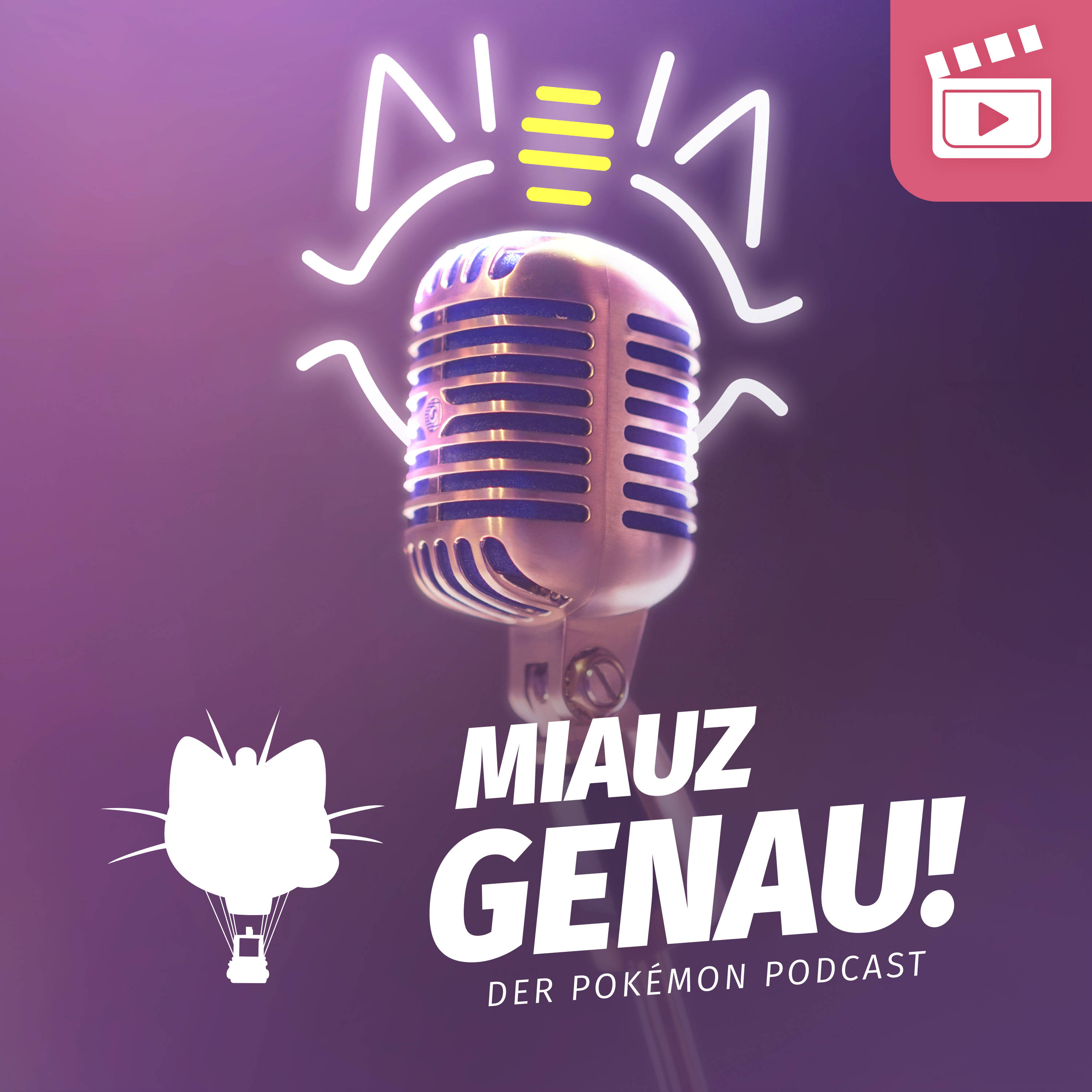 Artwork for Miauz Genau! – Der deutsche Pokémon Podcast