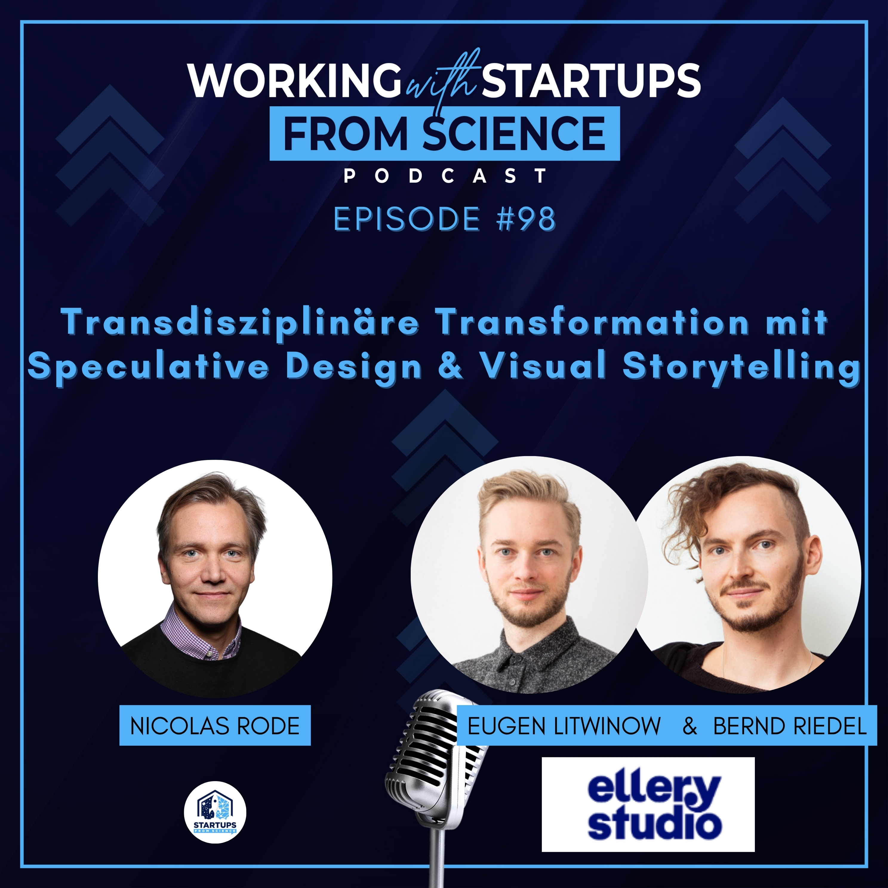 #98 Transdisziplinäre Transformation mit Speculative Design & Visual Storytelling – Wie Ellery Studio komplexe Themen greifbar macht