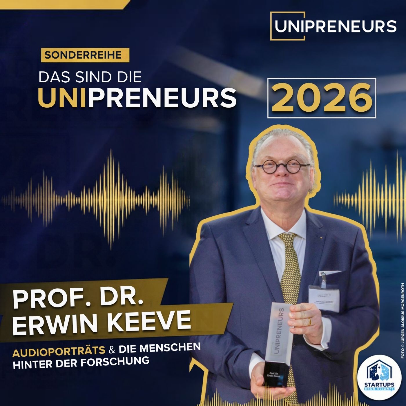 Warum der Satz "Das klappt nie!" das beste Signal für deine Startup-Idee ist. – Prof. Dr. Erwin Keeve | Charité | UNIPRENEURS