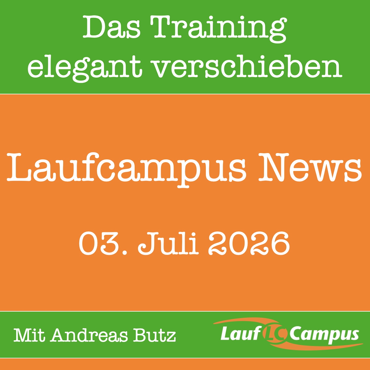 Einzelne Trainings im Trainingsplan elegant verschieben episode artwork