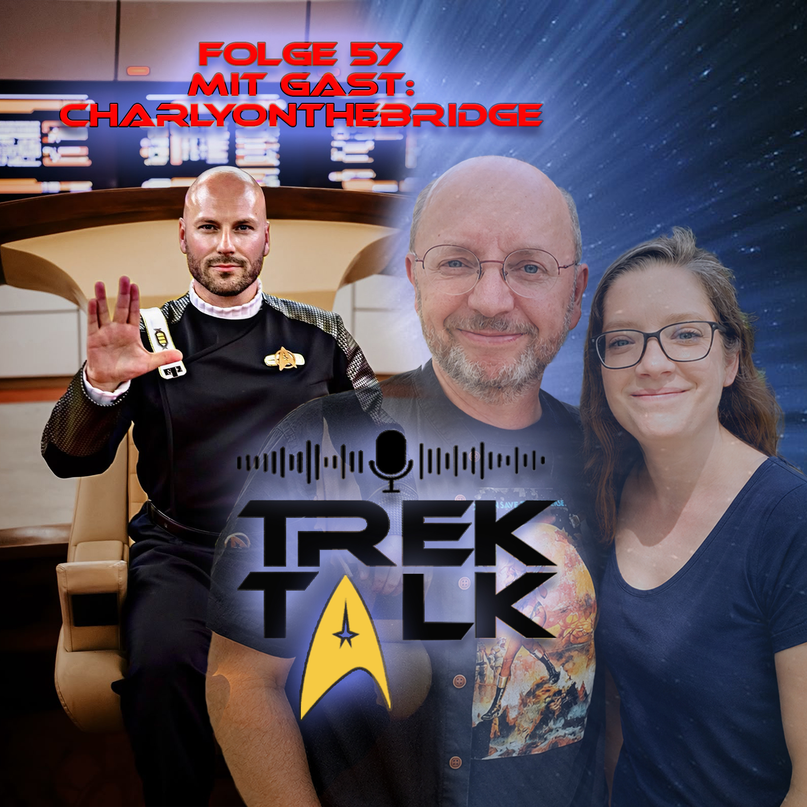 Folge 57 Trek Talk - Gast: Charlyonthebridge episode artwork