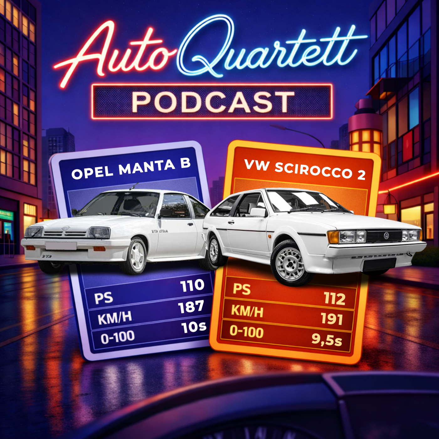 Opel Manta vs VW Scirocco - Back to the 80´s! episode artwork