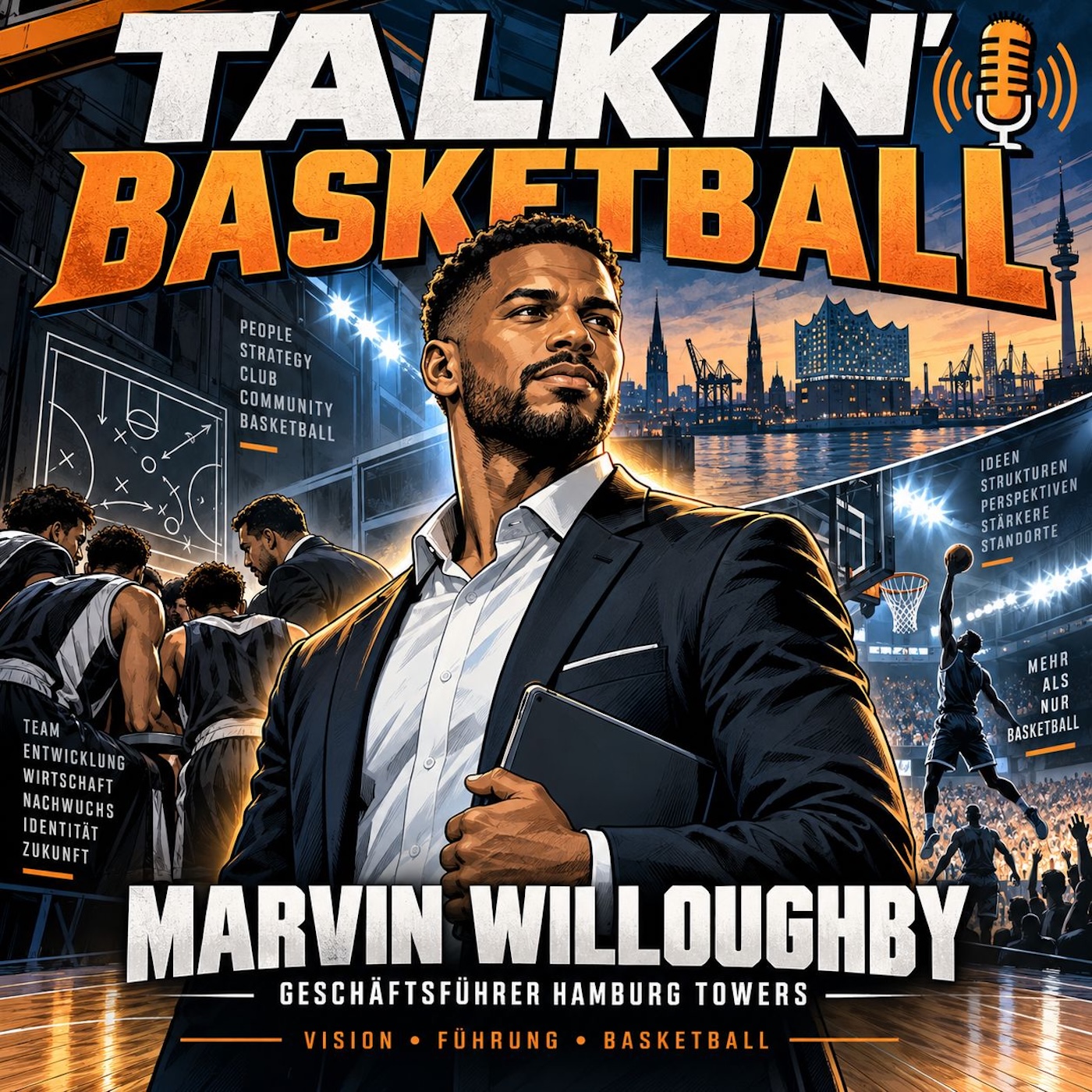 #155 - Marvin Willoughby, Geschäftsführer Hamburg Towers episode artwork
