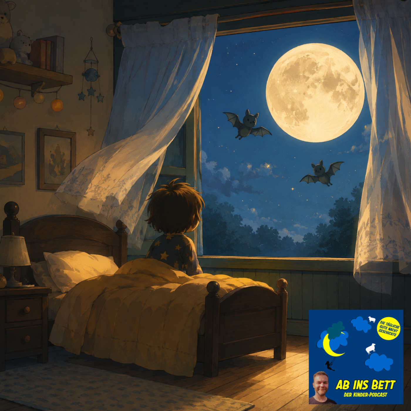 #2192 Petra und zwei Gäste im Mondlicht