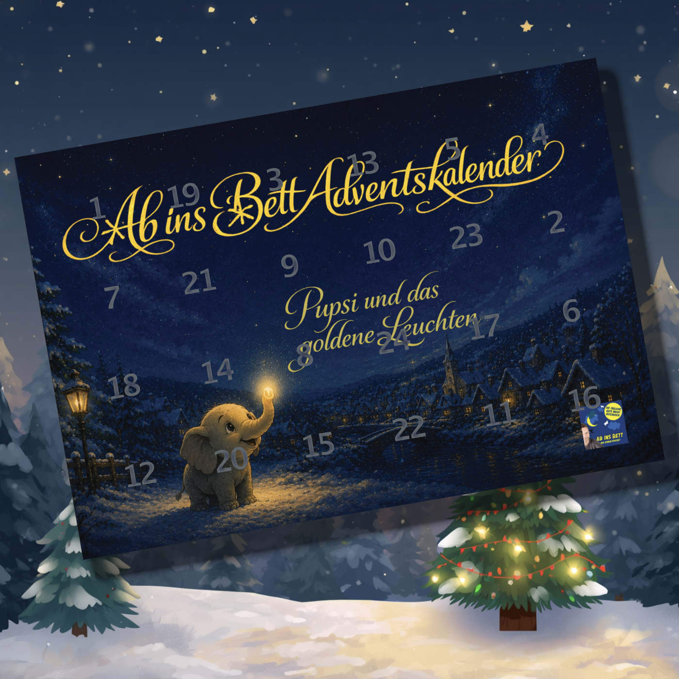 (AD) Adventskalender für Kinder: Pupsi und das goldene Leuchten