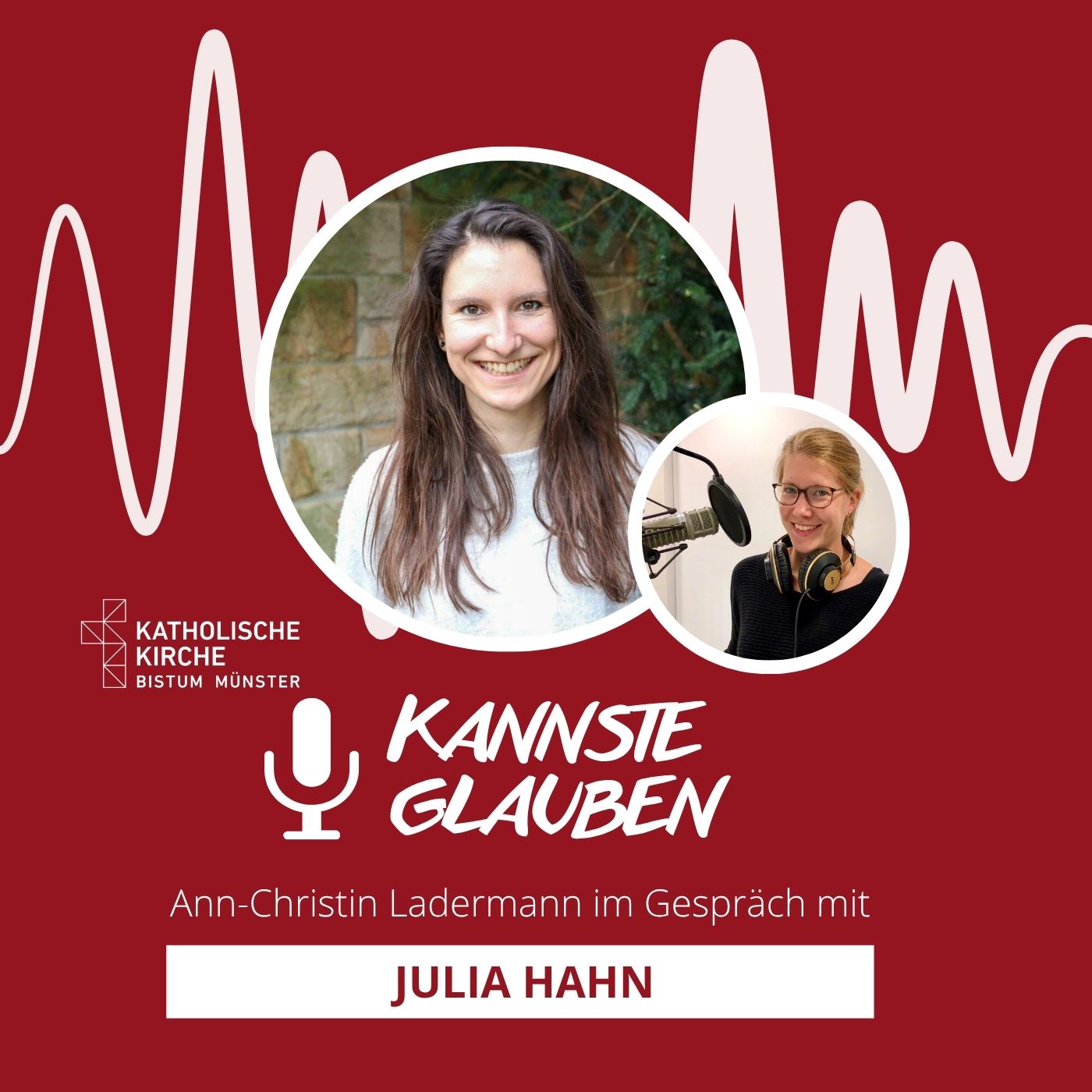 kannste glauben Nr. 83 - Zwischen Bass und Lebensfragen - Festivalseelsorgerin Julia Hahn zu Gast bei „kannste glauben“ episode artwork