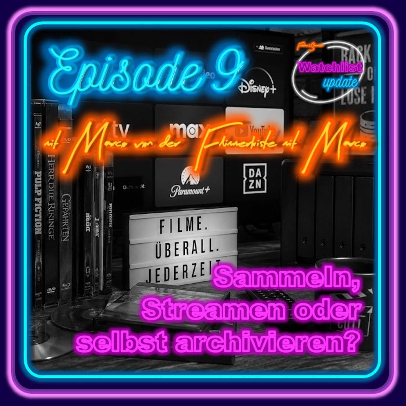 Episode 9 – Sammeln, Streamen oder selbst archivieren? episode artwork