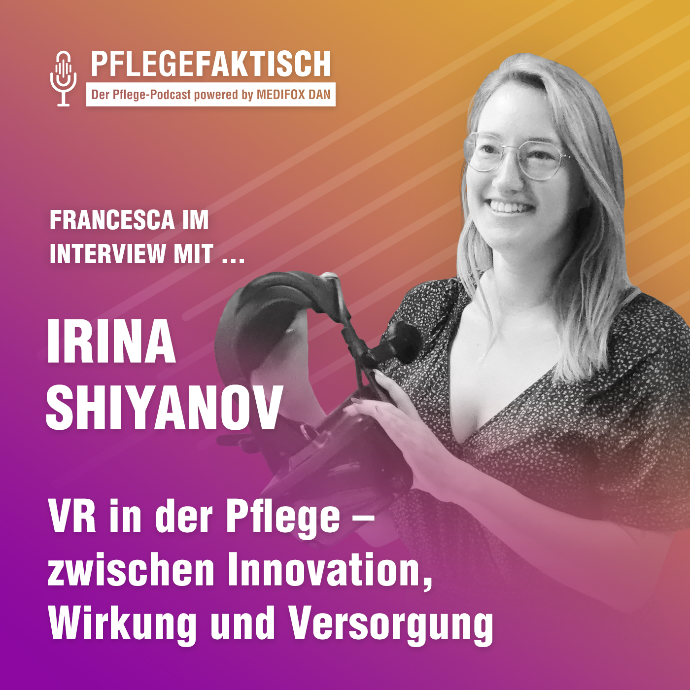 #308 VR in der Pflege - zwischen Innovation, Wirkung und Versorgung episode artwork