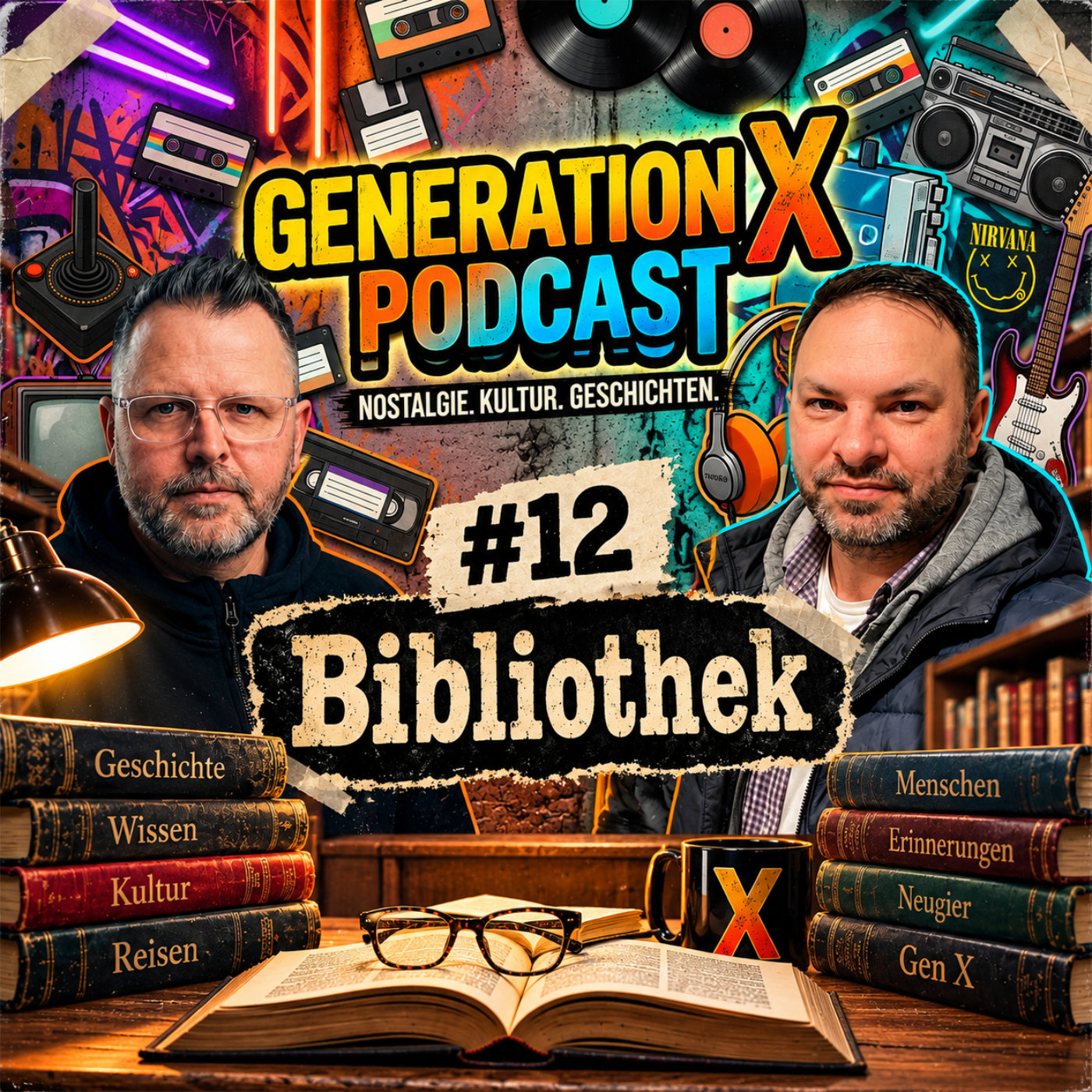 Weißt du noch, wie deine Stadtbücherei gerochen hat? | GenX Talk #12 episode artwork