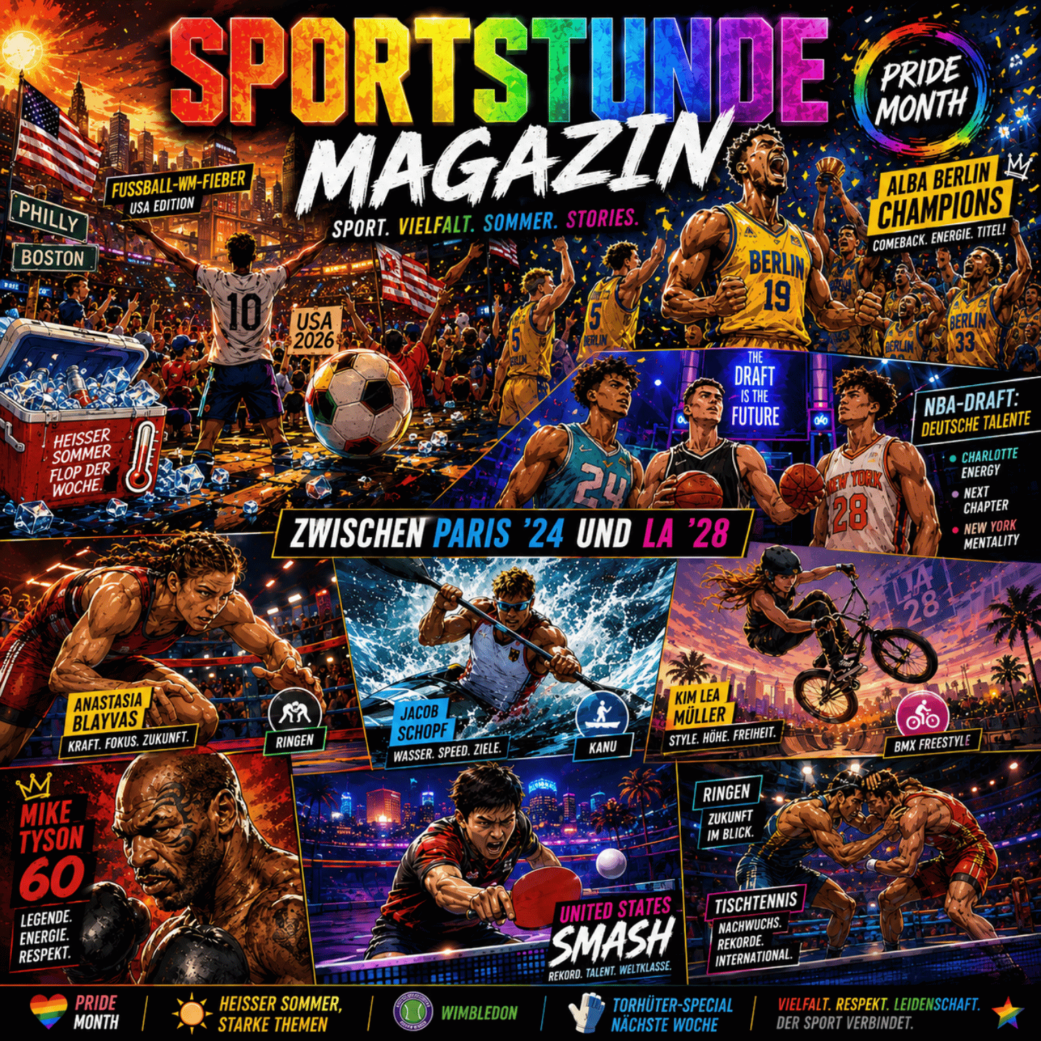 Alba-Wahnsinn, NBA-Draft, Olympia-Perspektiven und Hitze-Flop episode artwork