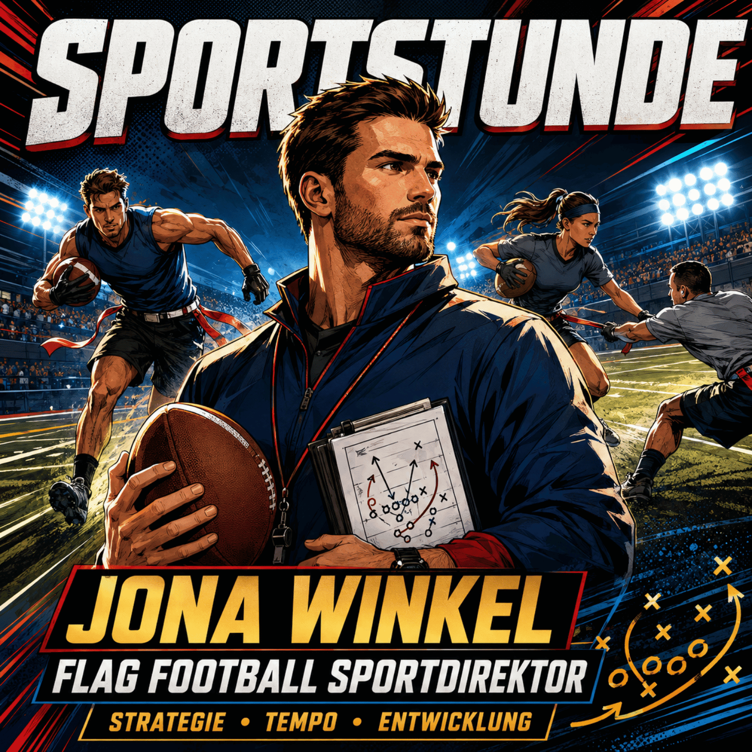 Jona Winkel: Flag Football in Deutschland – Olympia, Wachstum und der Weg zur Weltspitze episode artwork