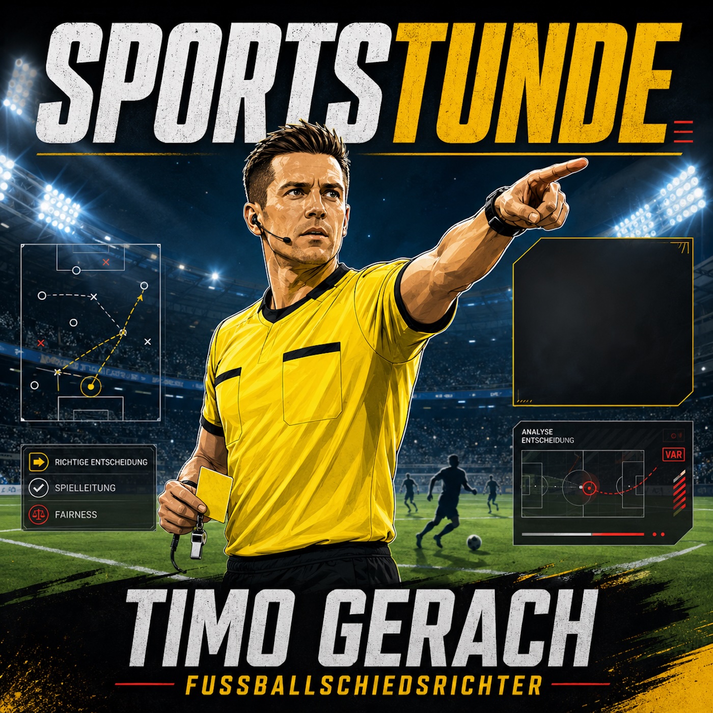 Timo Gerach: Bundesliga-Schiedsrichter im Gespräch – Druck, VAR, Fehlerkultur und der Weg an die Spitze episode artwork