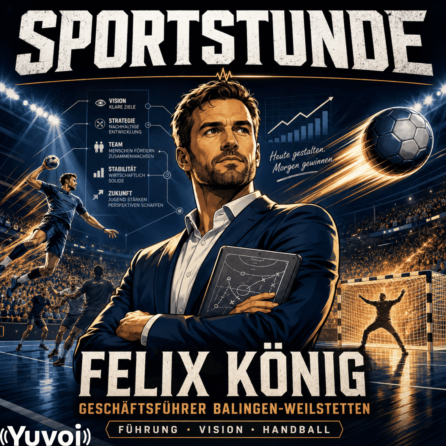 „Wir wollen die Großen stolpern lassen!“ – HBW-Geschäftsführer Felix König über Bundesliga, Hölle Süd & den Gallier-Geist episode artwork