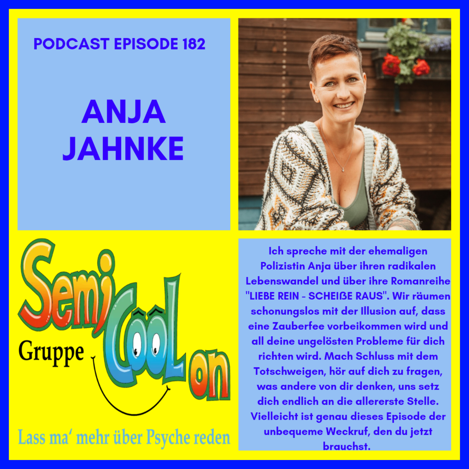Anja Jahnke - Liebe rein - Scheiße raus episode artwork