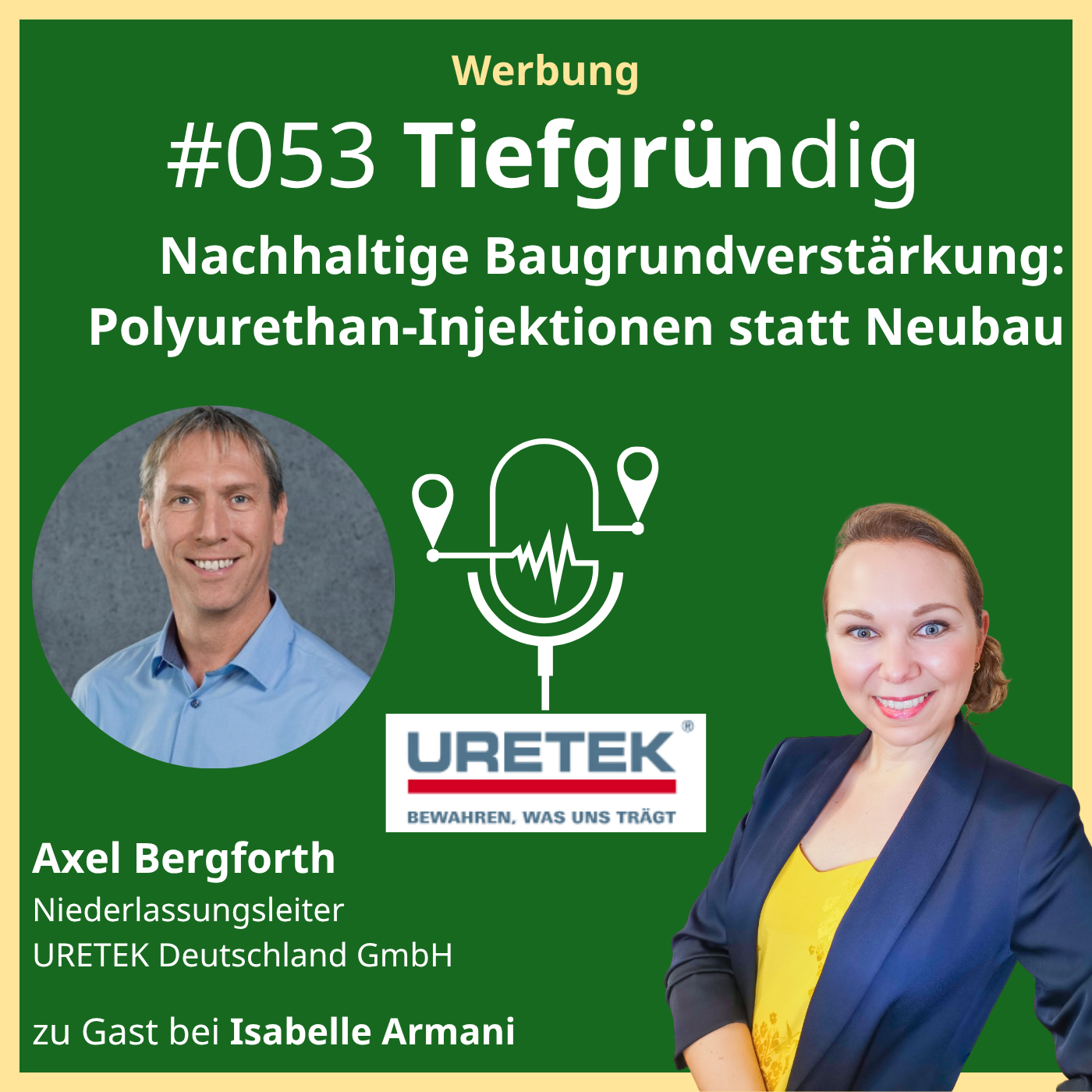 053 Nachhaltige Baugrundverstärkung: Polyurethan-Injektionen statt Neubau episode artwork
