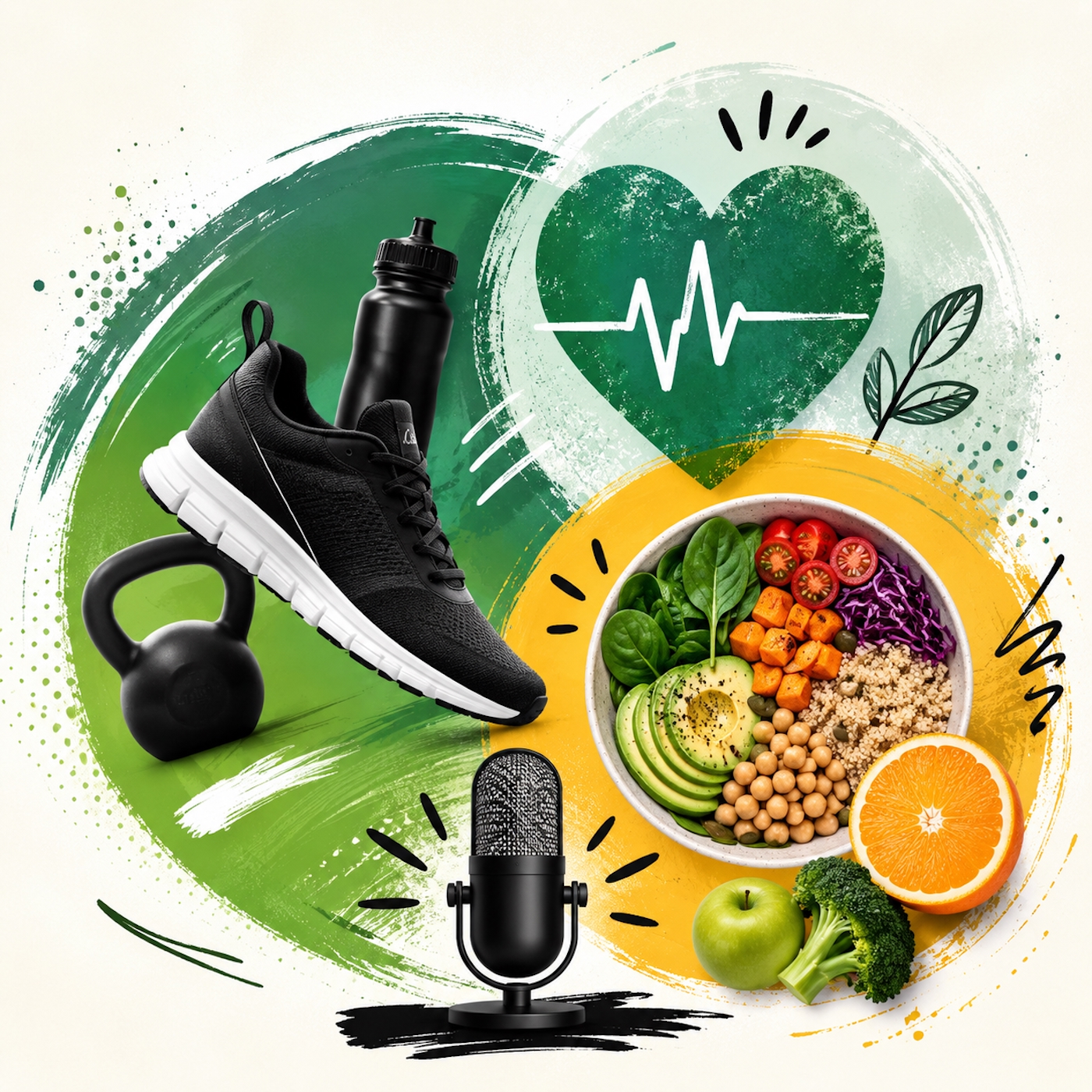 Folge 12 - Fühl dich wohl! – Von gesundem Essen, Fitness & echtem Körpergefühl episode artwork