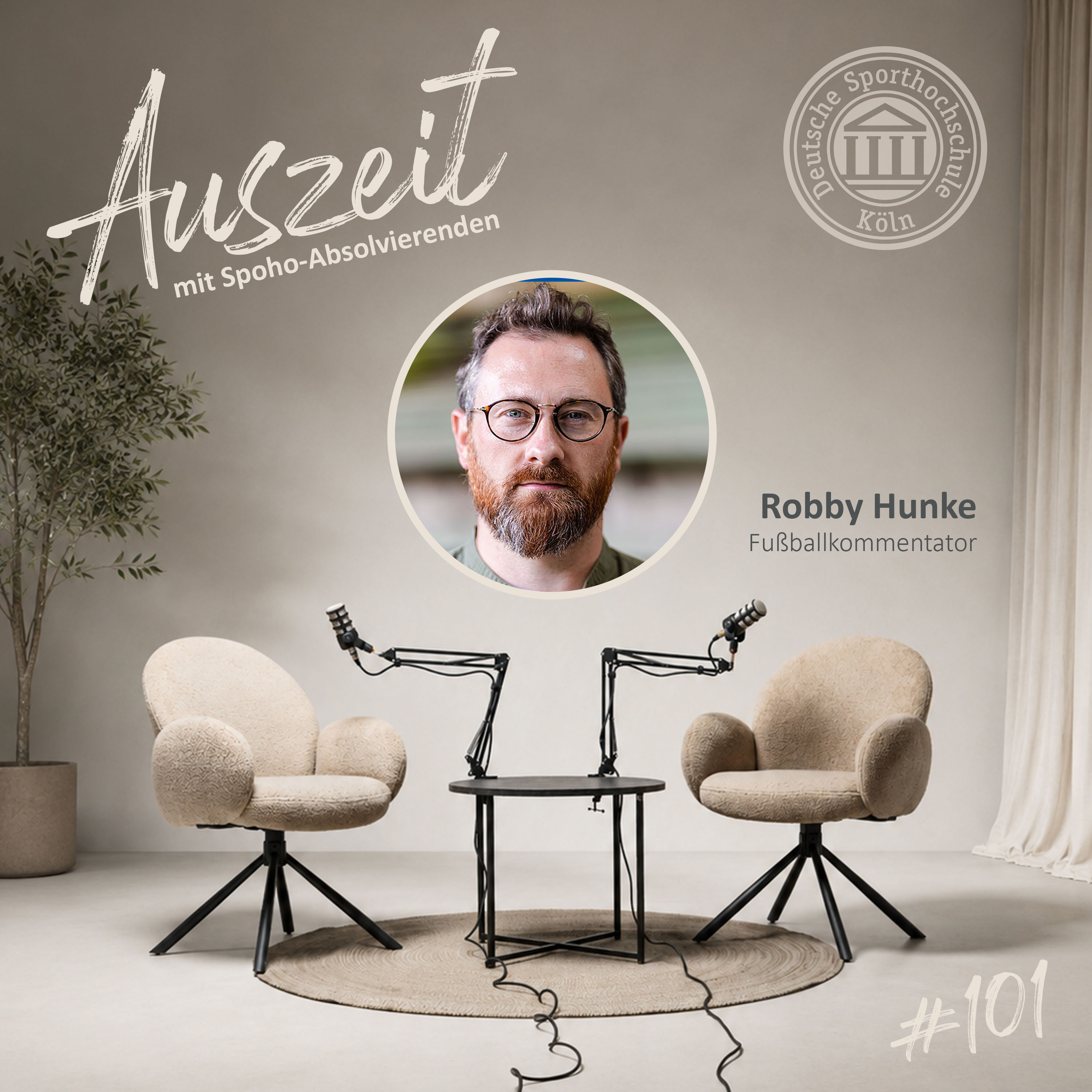 #101 Robby Hunke (live) - Fußballkommentator (SPJ) episode artwork