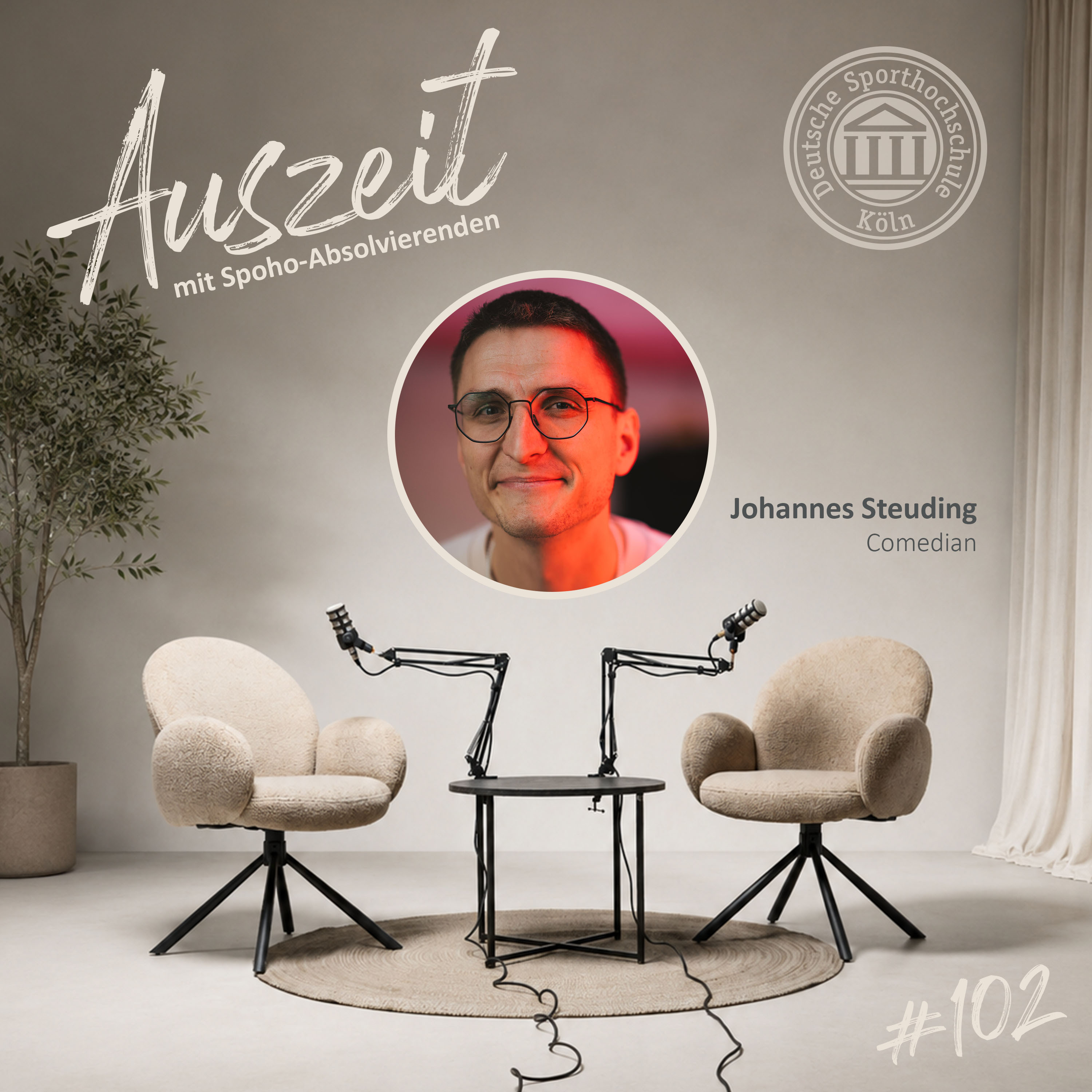 #102 Johannes Steuding - Comedian (SMK) episode artwork