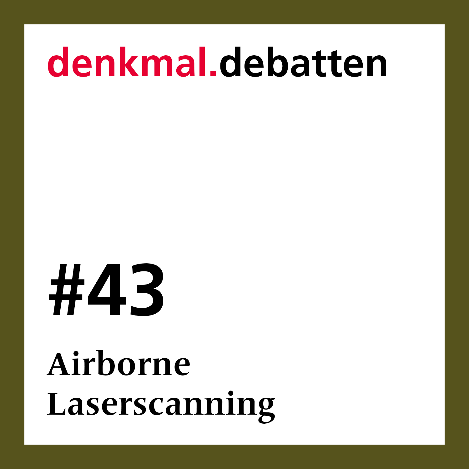 Airborne Laserscanning episode artwork