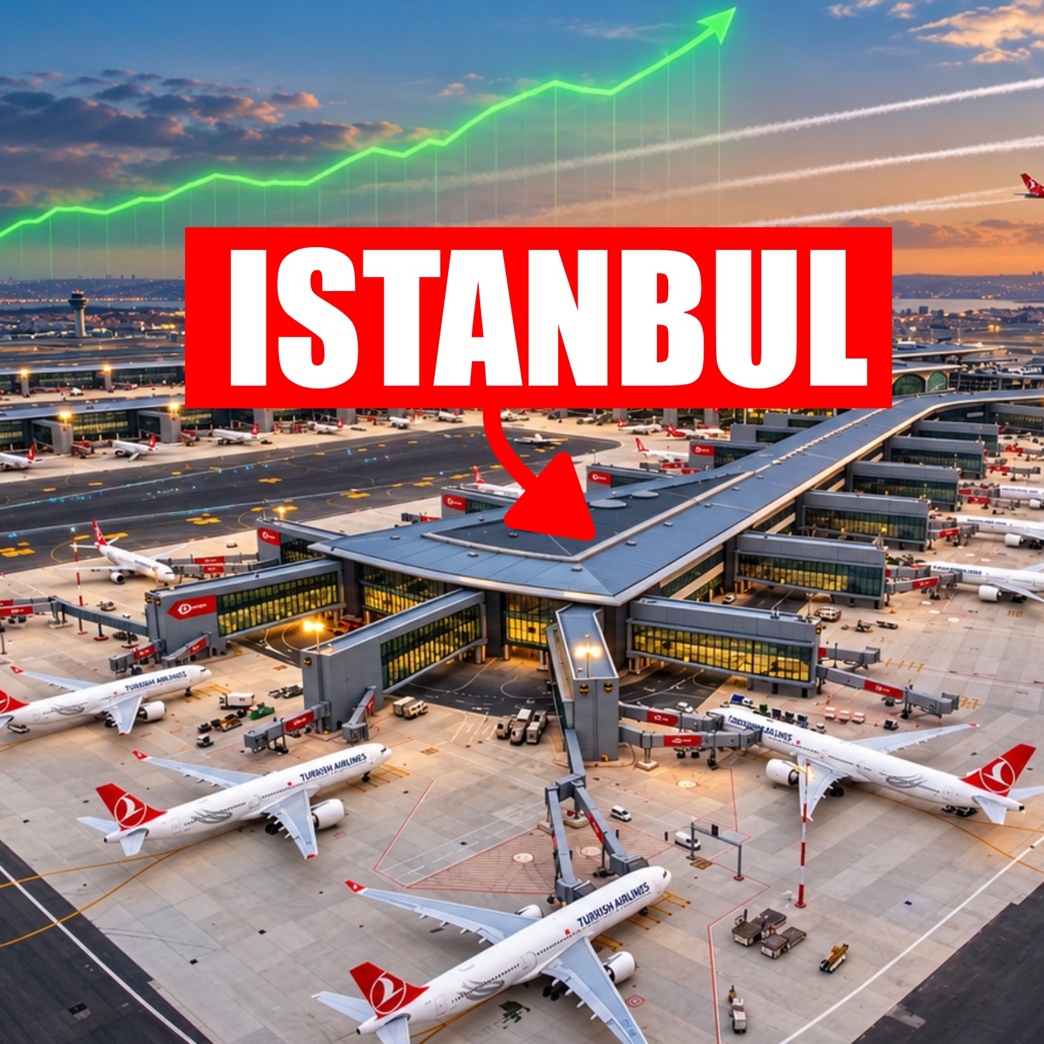 Bald größter Flughafen der Welt? Istanbul Airport | AeroNews