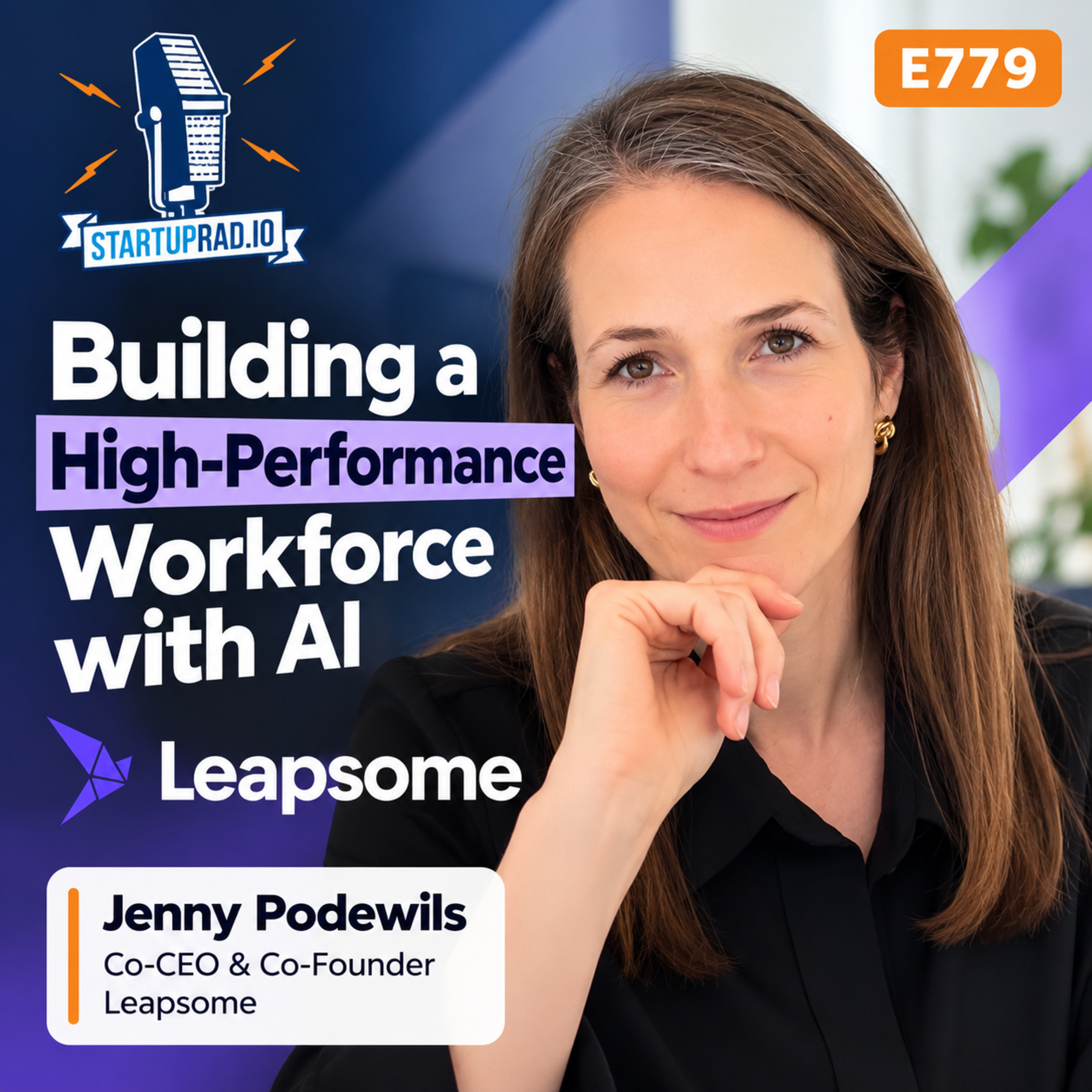 E 779 — Leapsome: 10 Years to an Agentic HR Platform episode artwork