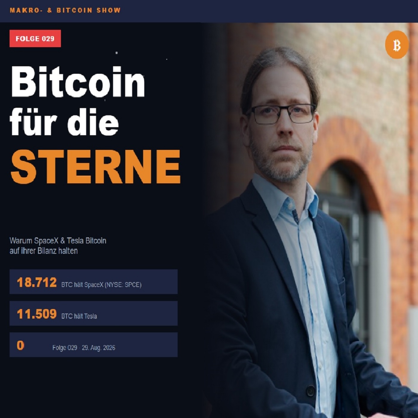Bitcoin für die Sterne — Warum SpaceX & Tesla HODLn episode artwork