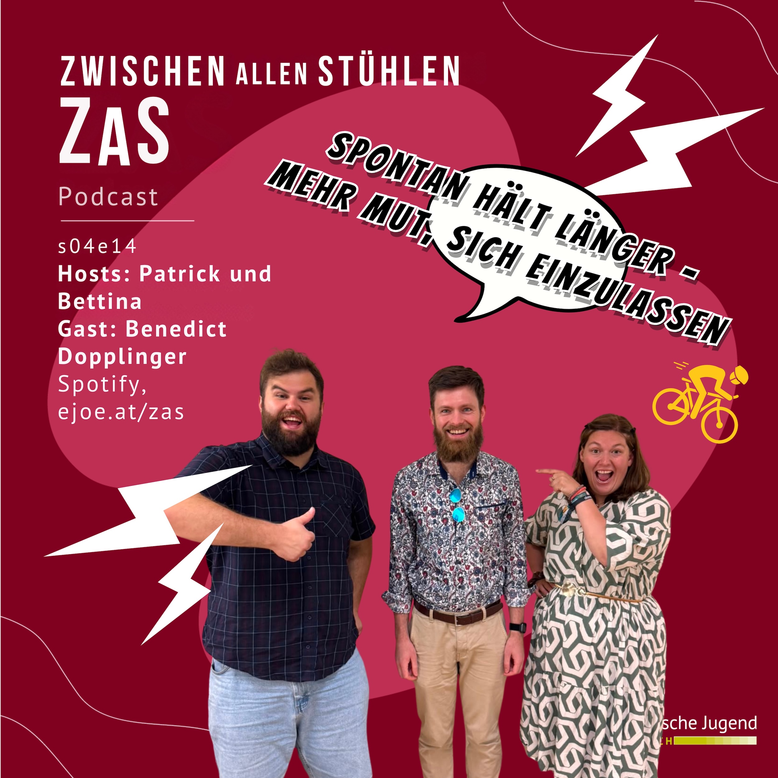 S04E14: Spontan hält länger – mehr Mut, sich einzulassen episode artwork
