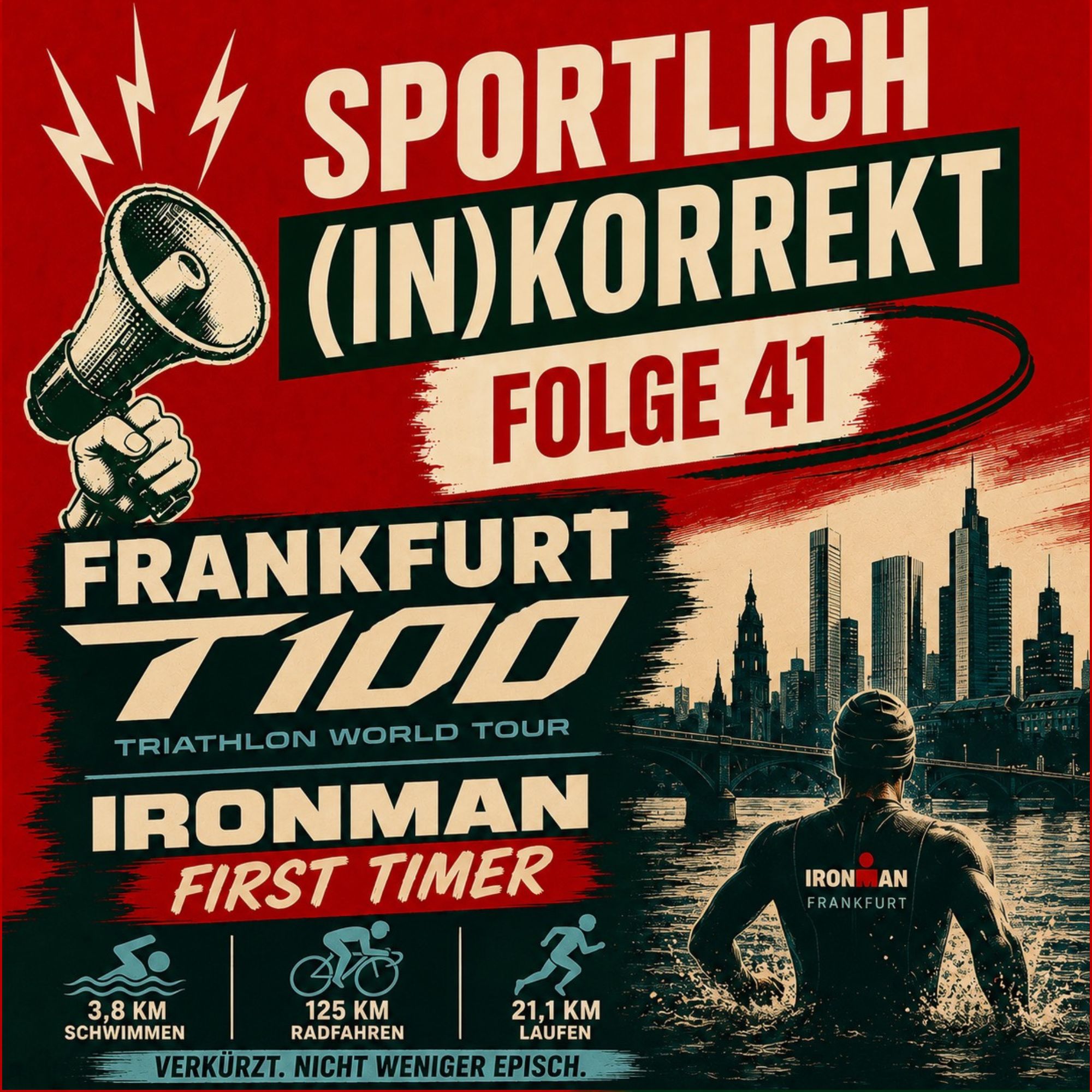 Folge 41 - Frankfurt T100 Ironman First Timer episode artwork