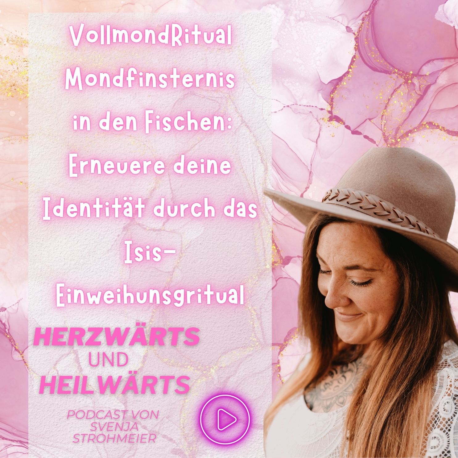 VollmondRitual Mondfinsternis  in den Fischen: Erneuere deine Identität durch das Isis-Einweihunsgritual