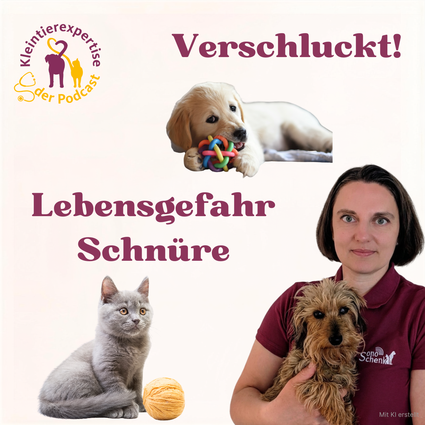 97. Erste Hilfe: Der Sauerkraut-Trick & andere Mythen: Was tun, wenn dein Tier etwas verschluckt hat? episode artwork