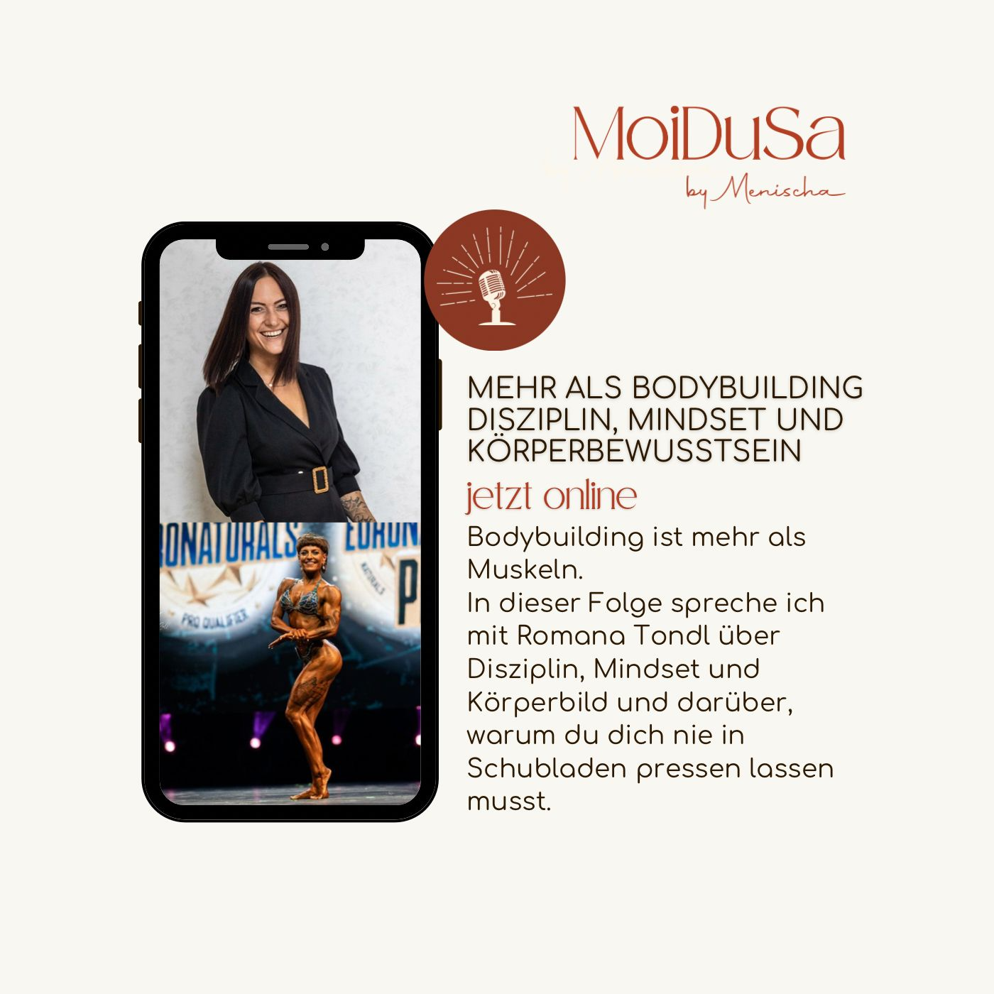 Interview Mehr als Bodybuilding – Disziplin, Mindset und Körperbewusstsein episode artwork