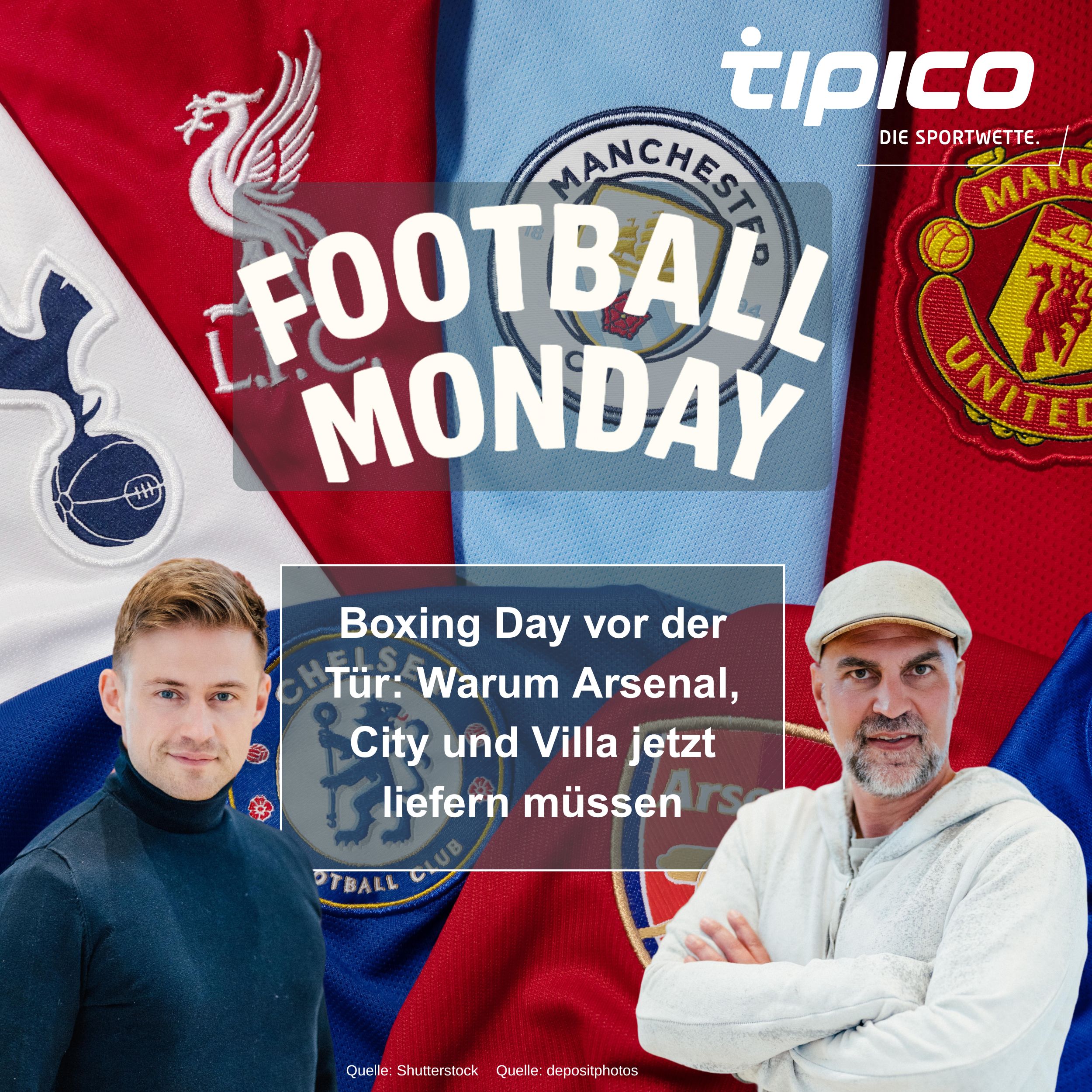 Football Monday – Der Premier-League-Podcast mit Markus Babbel & Cedric Pick