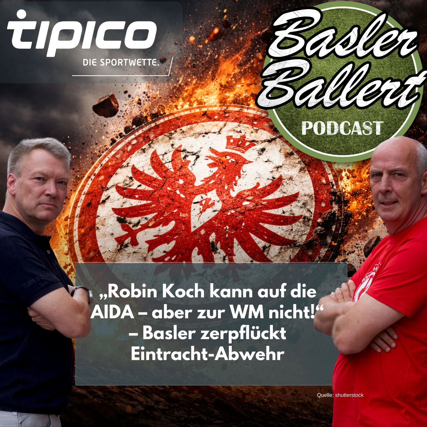 „Robin Koch kann auf die AIDA – aber zur WM nicht!“ – Basler zerpflückt Eintracht-Abwehr