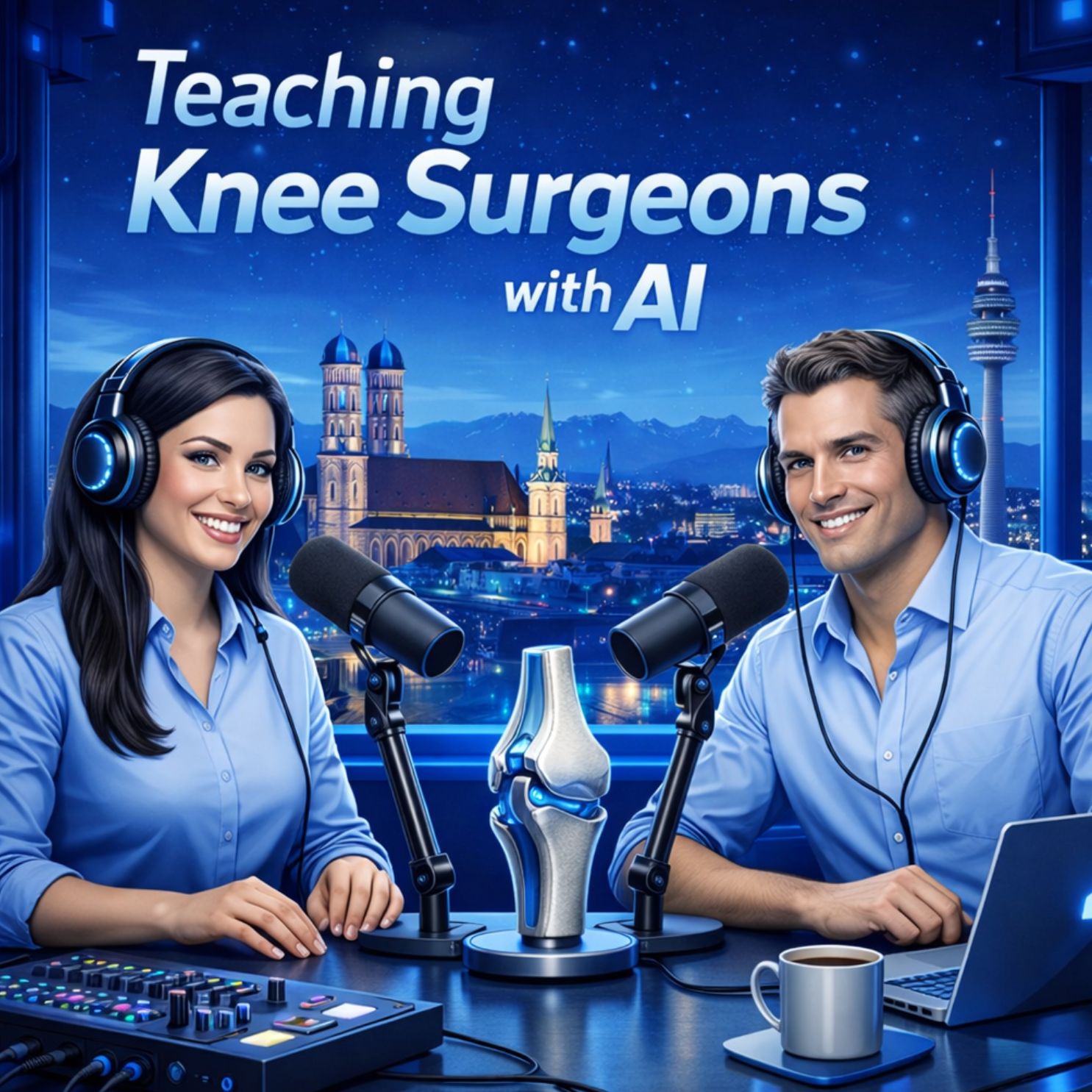 Teaching Knee Surgeons with AI
