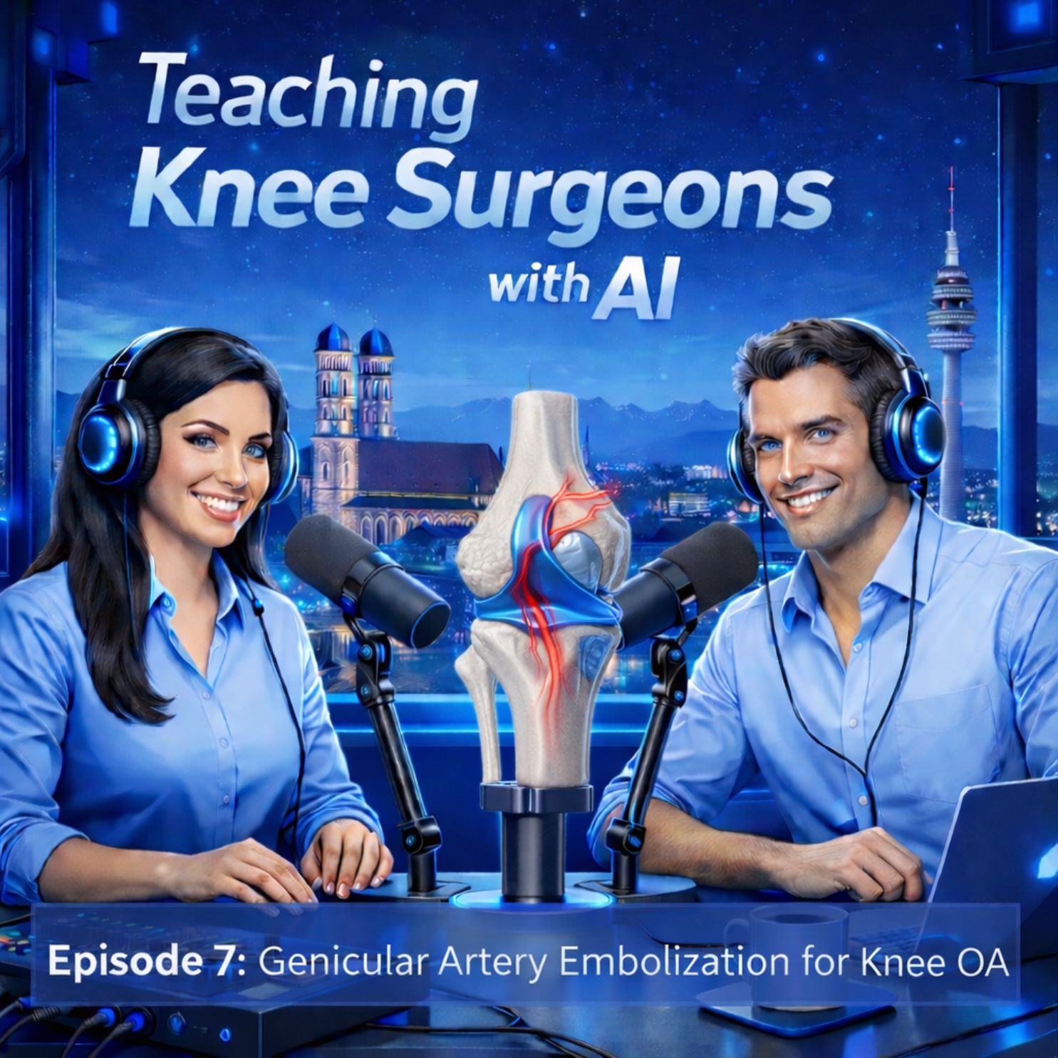 Episode 7: Genicular Artery Embolization for Knee OA episode artwork