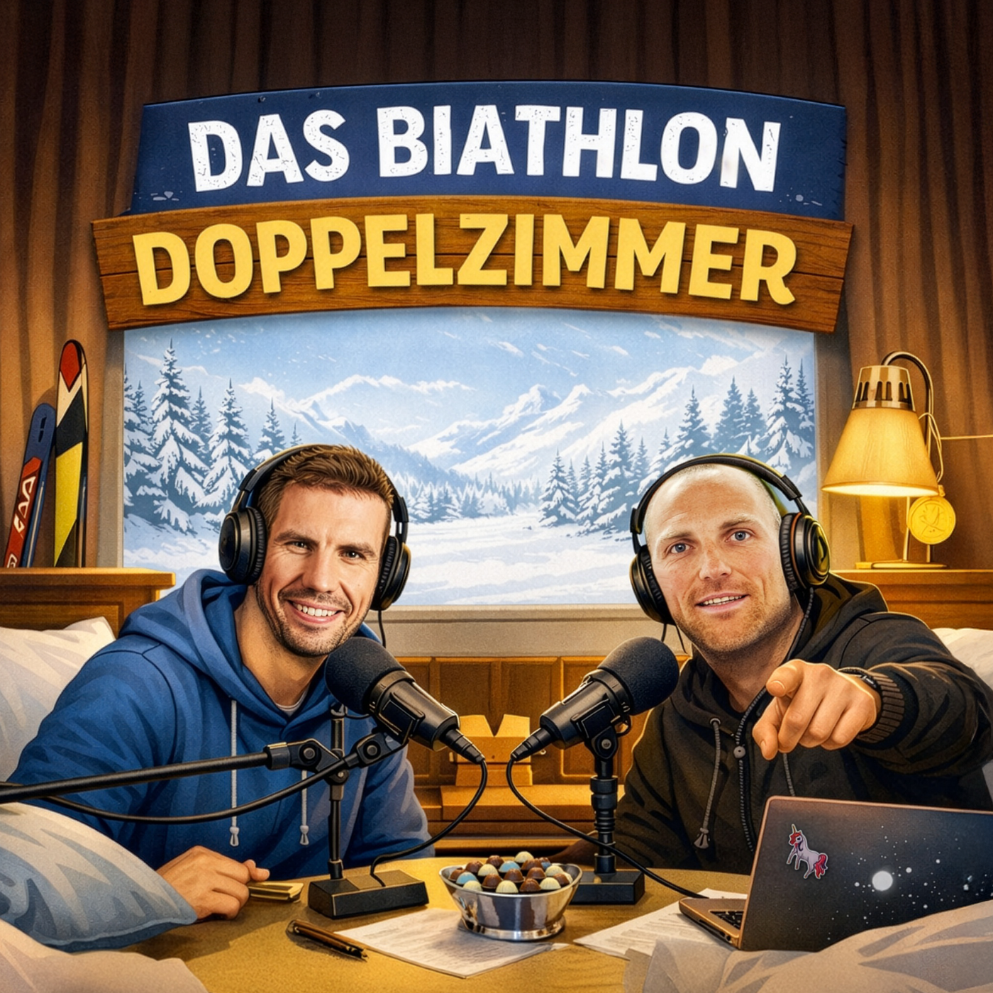 Das Biathlon Doppelzimmer