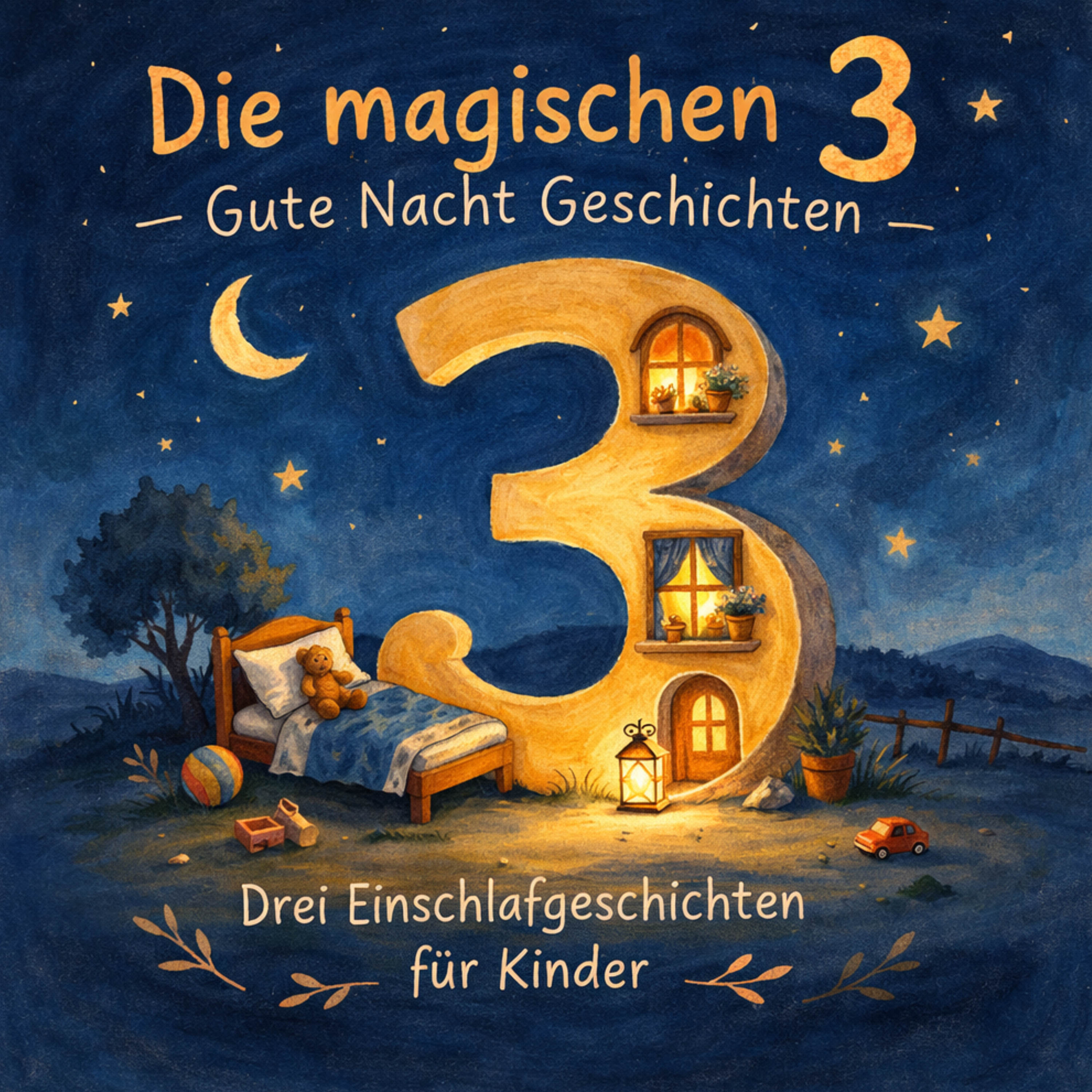 Die magischen 3 - Drei Einschlafgeschichten für Kinder podcast artwork