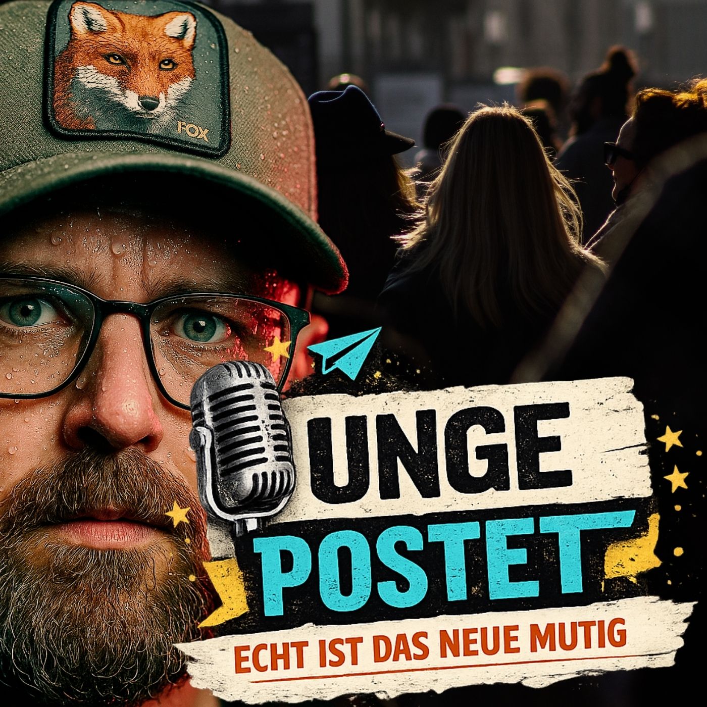 Ungepostet - Echt ist das neue mutig cover art