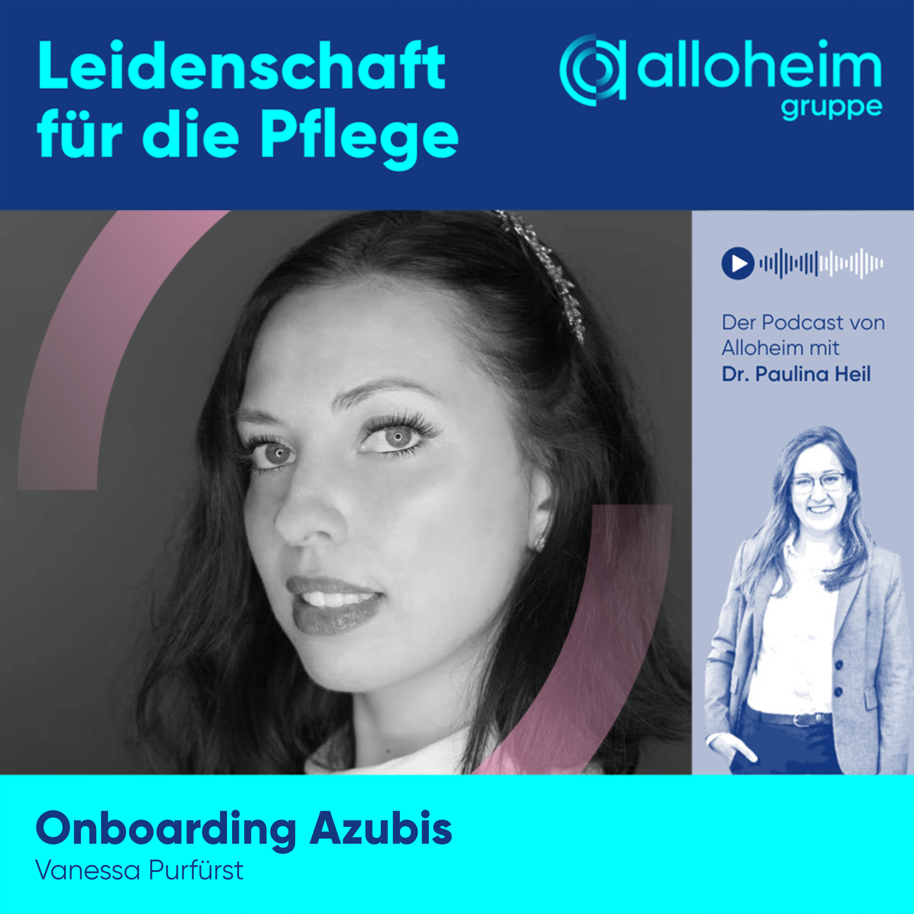 Onboarding Azubis, Dr. Paulina Heil im Gespräch  mit Vanessa Purfürst