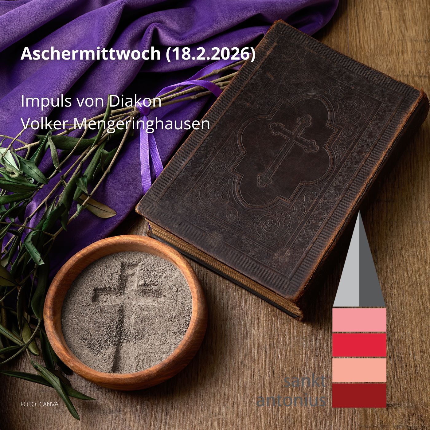 Impuls am Aschermittwoch (18.2.2026) von Diakon Volker Mengeringhausen, Pfarrei St. Antonius in Herten episode artwork