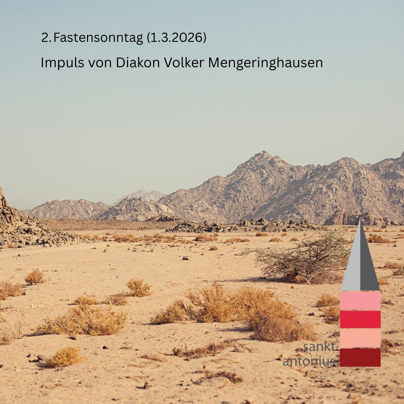 Impuls am 2. Fastensonntag (1.3.2026) von Diakon Volker Mengeringhausen, Pfarrei St. Antonius in Herten episode artwork