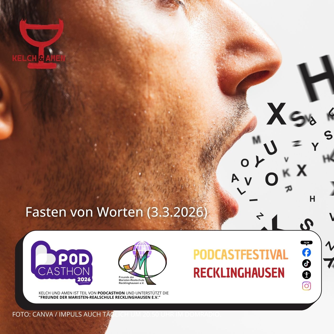 Fasten von Worten (3.3.2026)