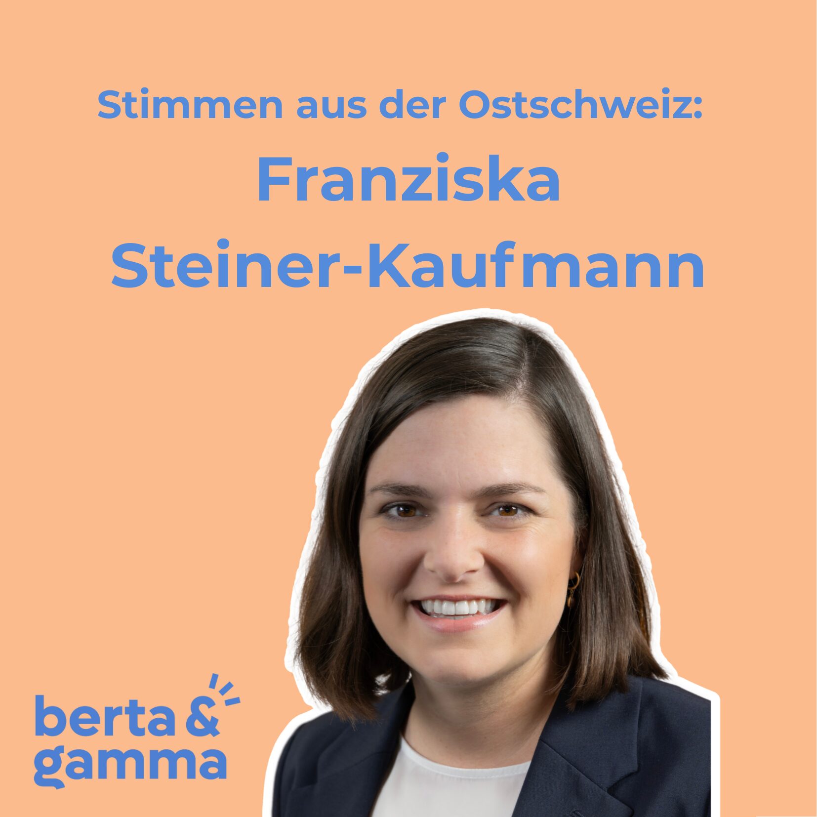 Folge 41: Franziska Steiner-Kaufmann: «Ich will, dass meine Kinder mich auch auf dem Traktor sehen!»