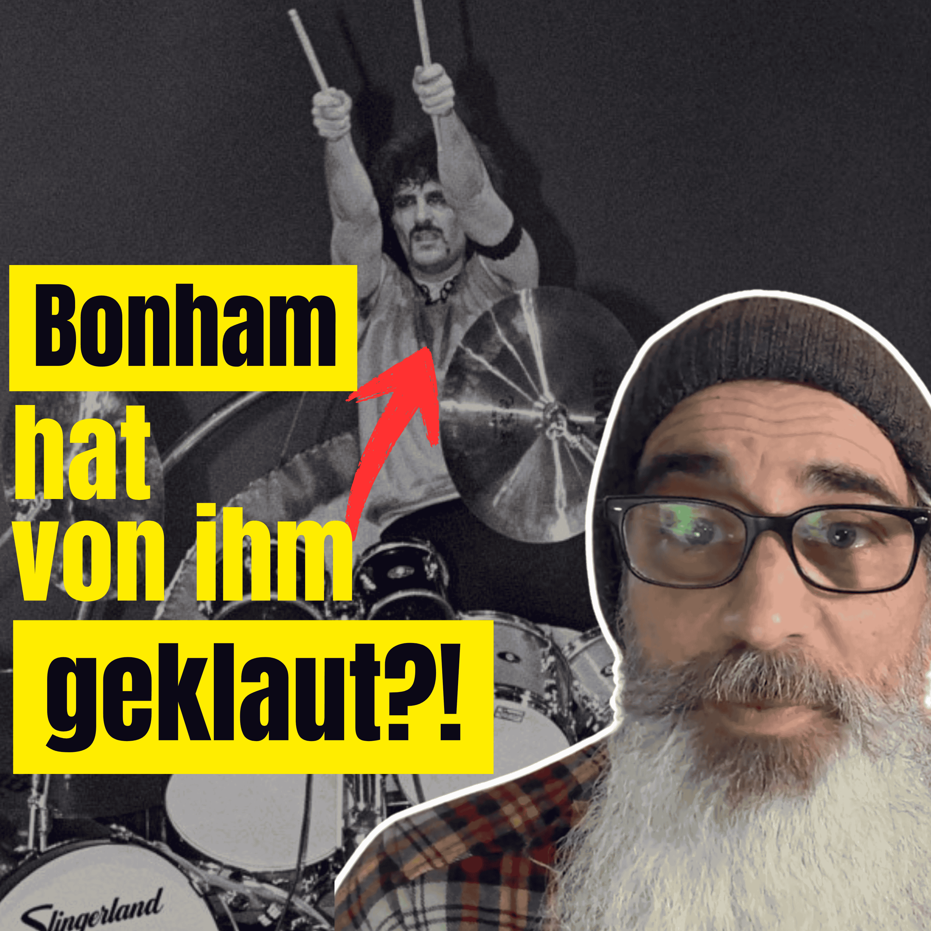 #072 Carmine Appice: Heavy Rock Drums erfunden - Bonham beeinflusst (Udo Masshoff im Interview) episode artwork