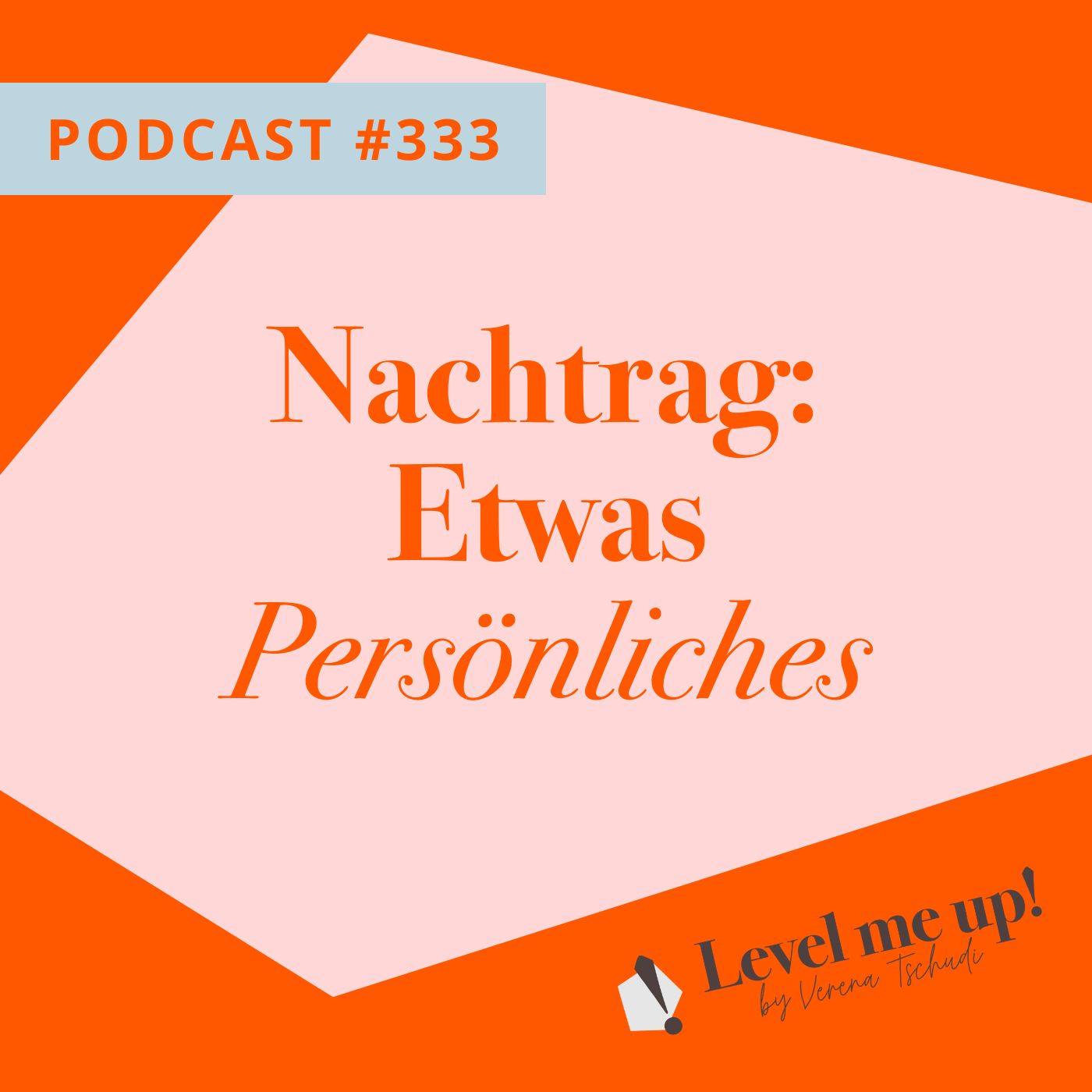 Nachtrag: Etwas Persönliches