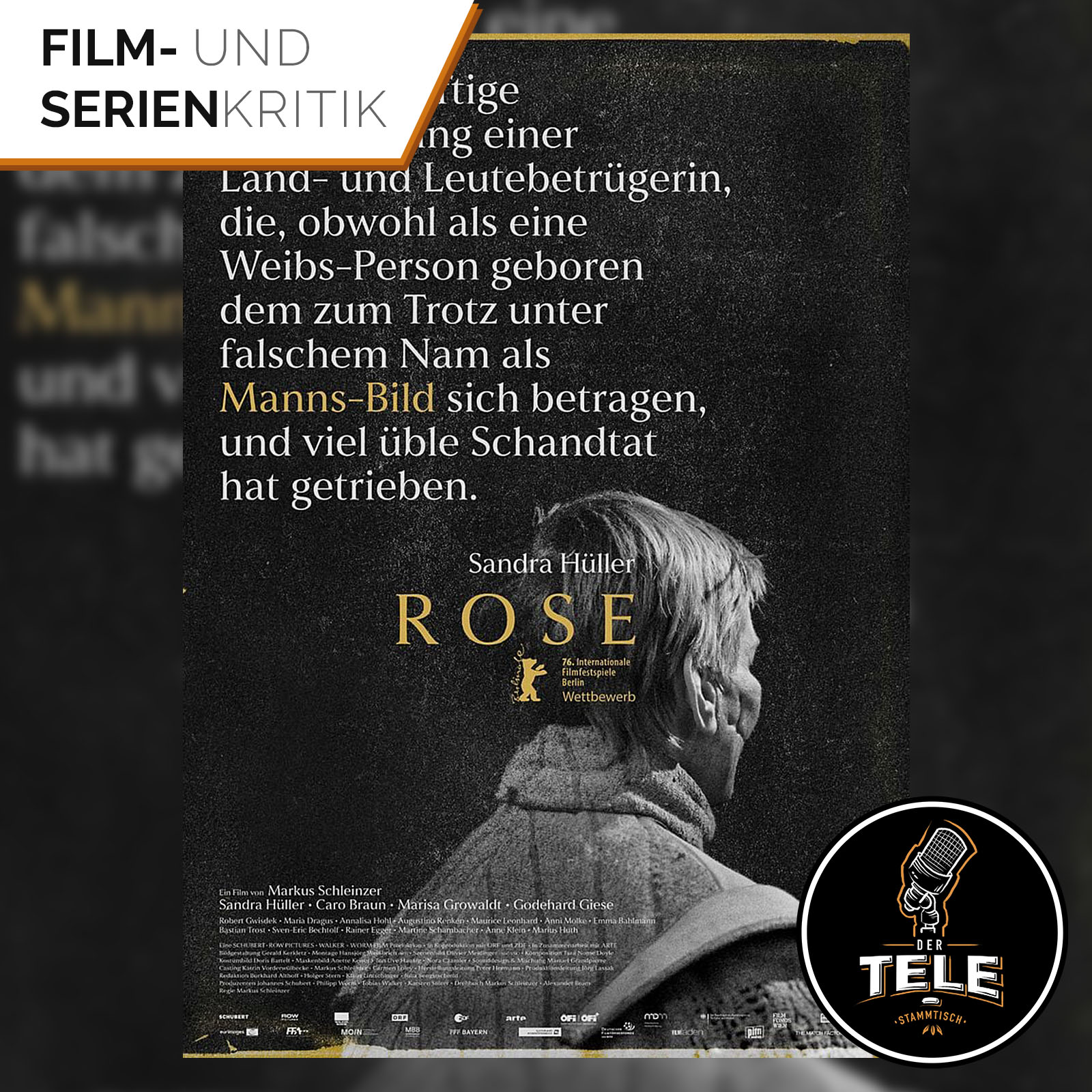 Rose | Sandra Hüller mit Scarface - ein Film über Täuschung und Identität episode artwork