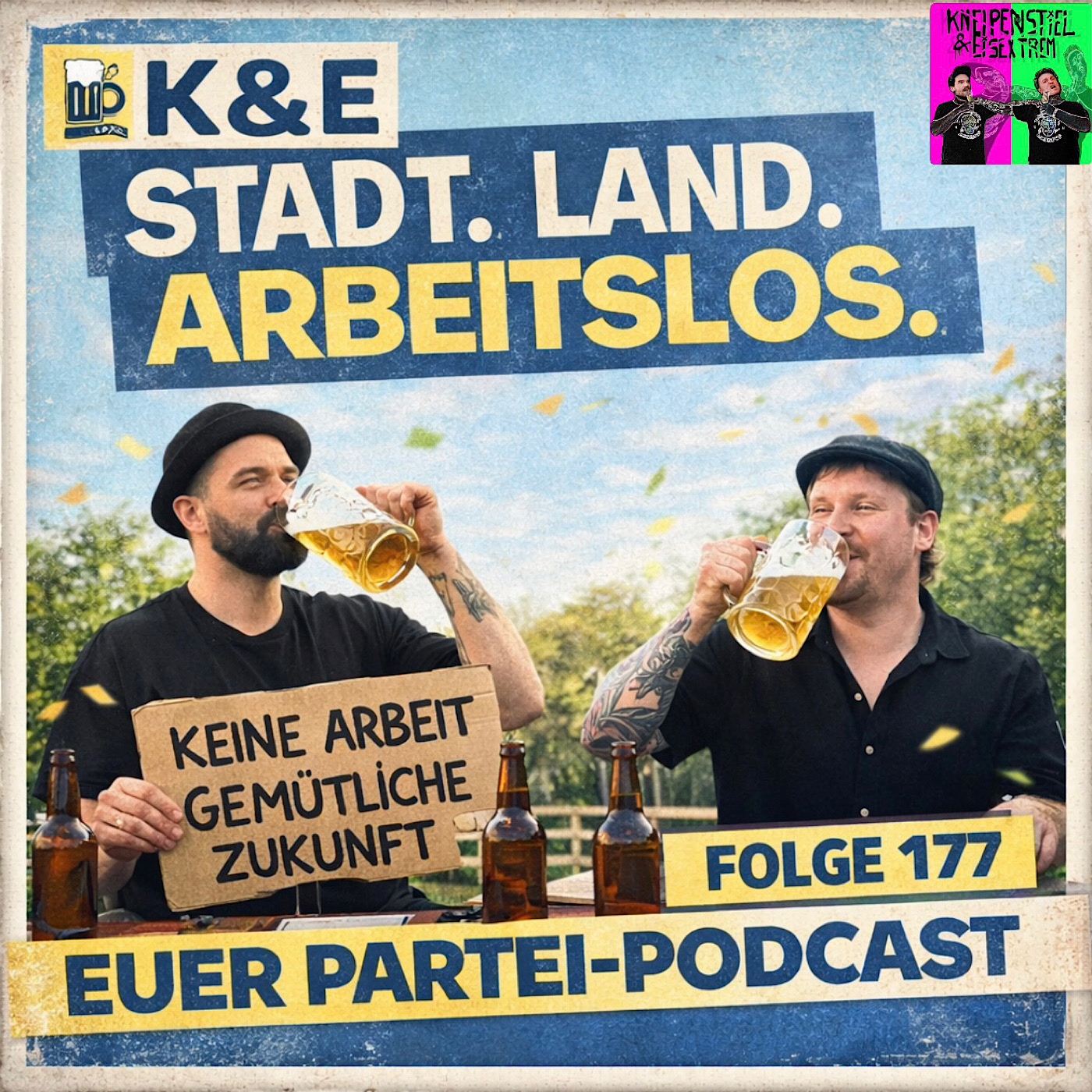 #177 - STADT. LAND. ARBEITSLOS. episode artwork